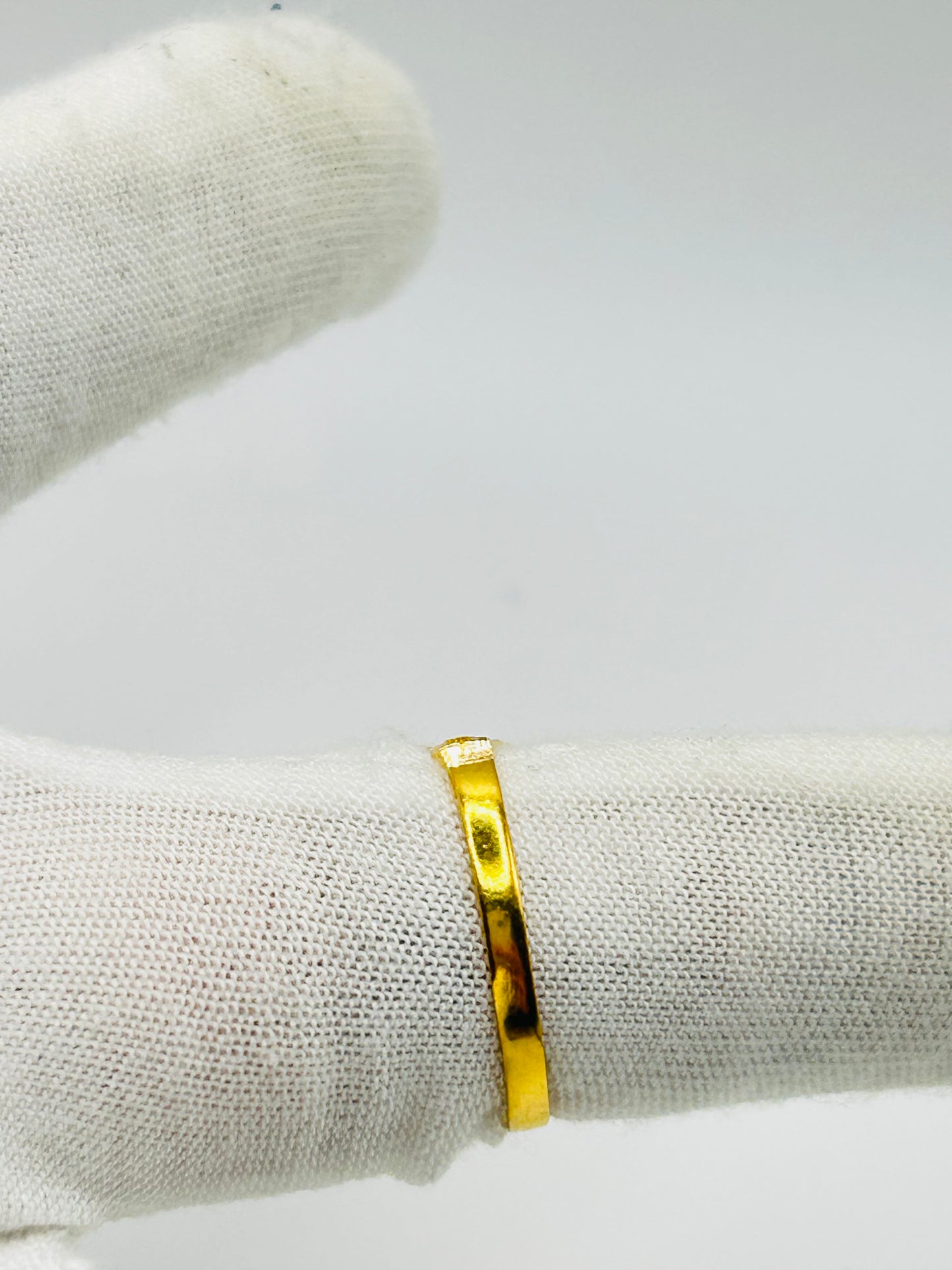 22ct Gold Men’s Ring – 4.1g – Size T½ (Hallmarked)