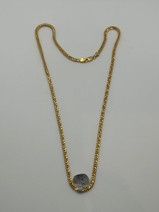 22ct Gold Chain 22.9 grams Hallmarked 20 inch