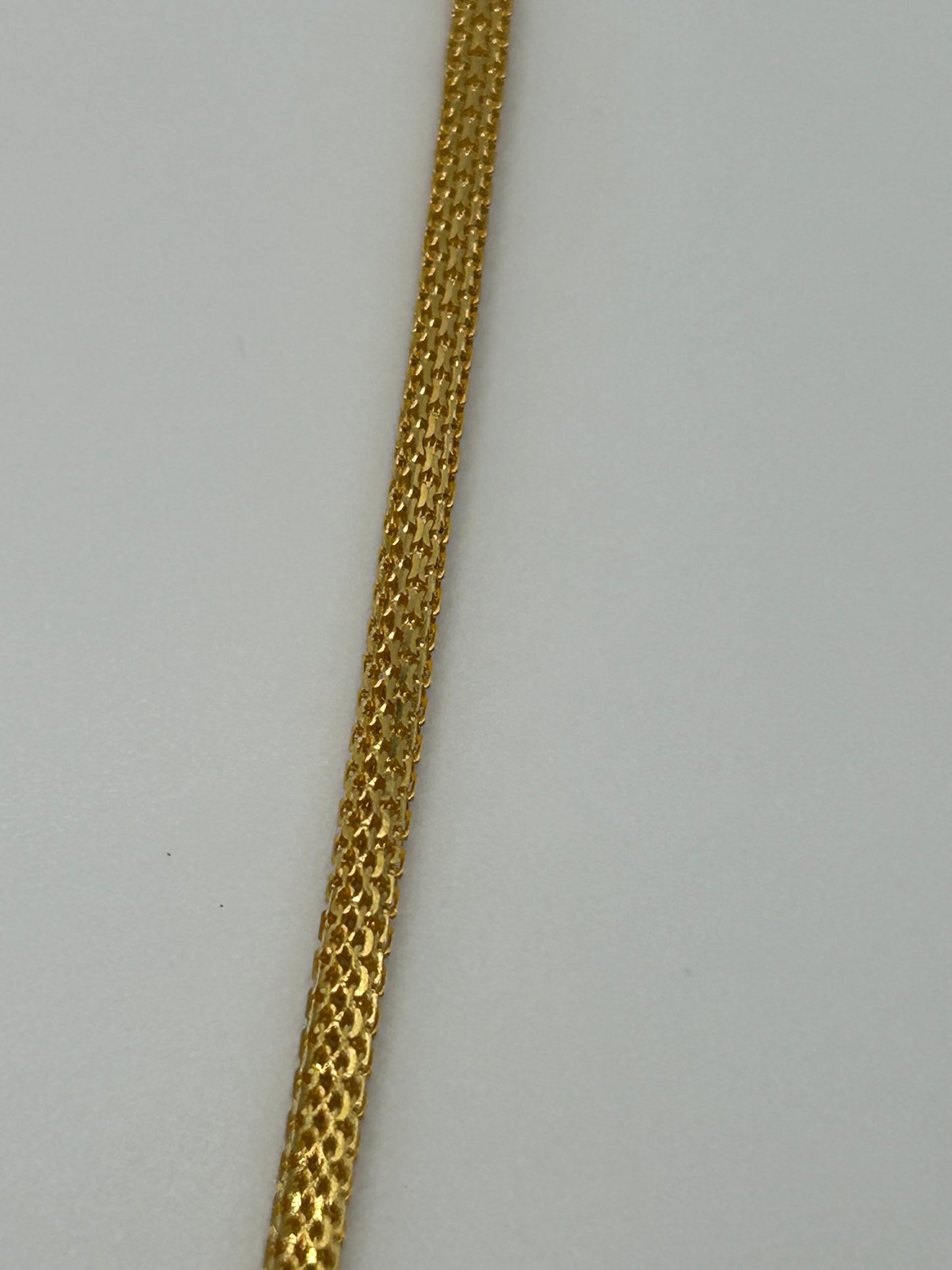 22ct Gold Chain - 16.7 grams, Hallmarked 20inch