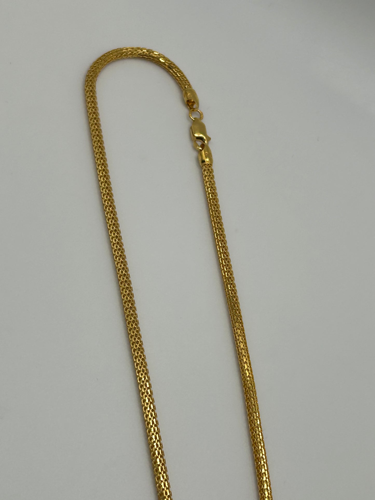 22ct Gold Chain - 16.7 grams, Hallmarked 20inch