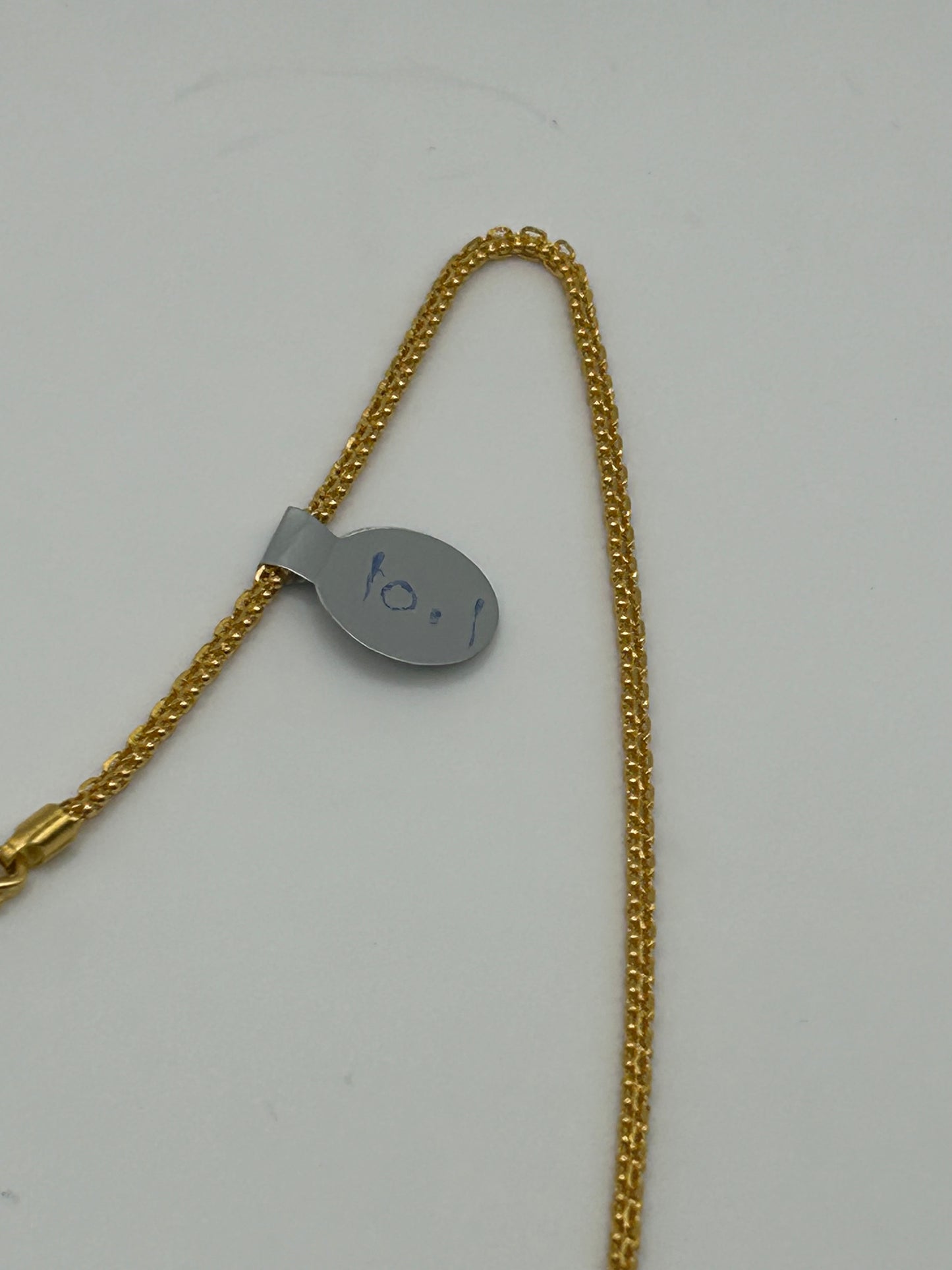 22ct Gold Chain 10.1 grams Hallmarked 20 inch