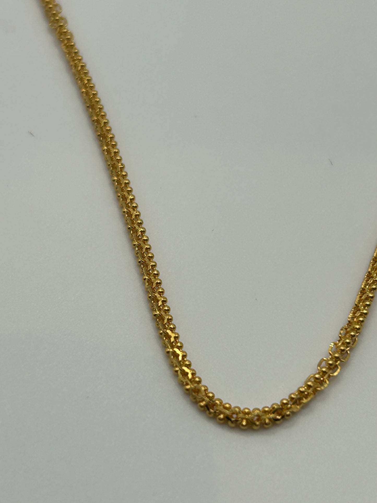 22ct Gold Chain 10.1 grams Hallmarked 20 inch