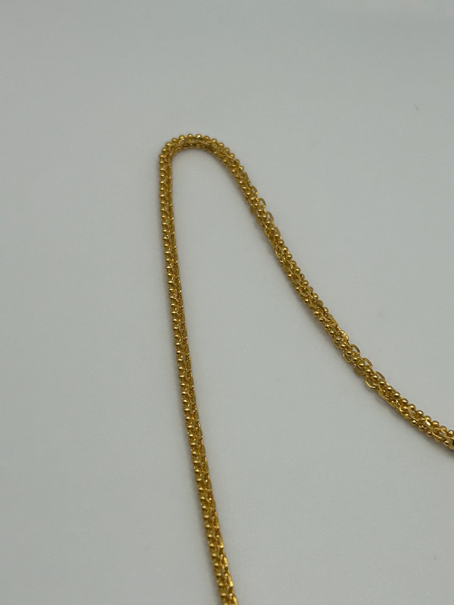 22ct Gold Chain 10.1 grams Hallmarked 20 inch