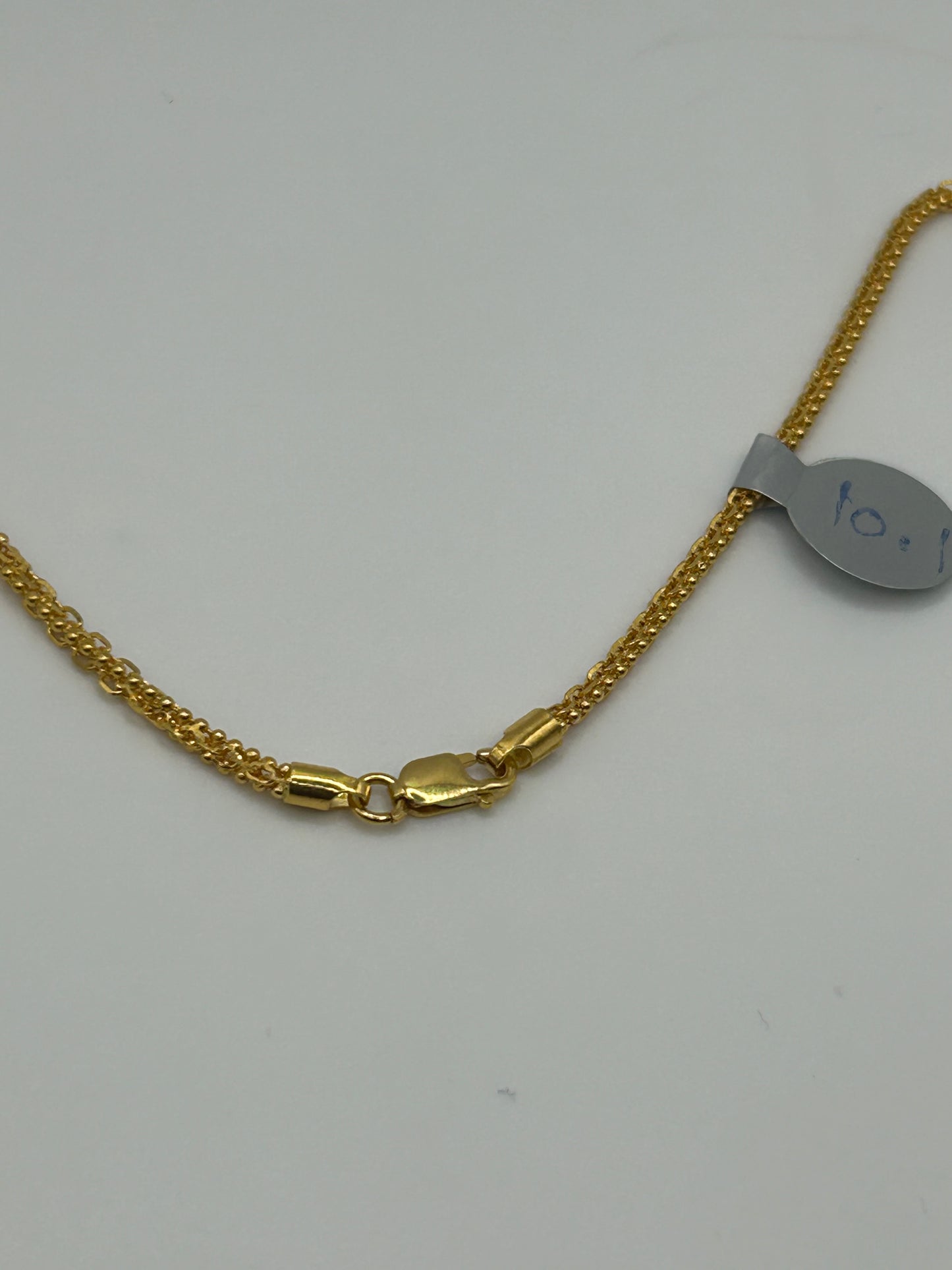 22ct Gold Chain 10.1 grams Hallmarked 20 inch