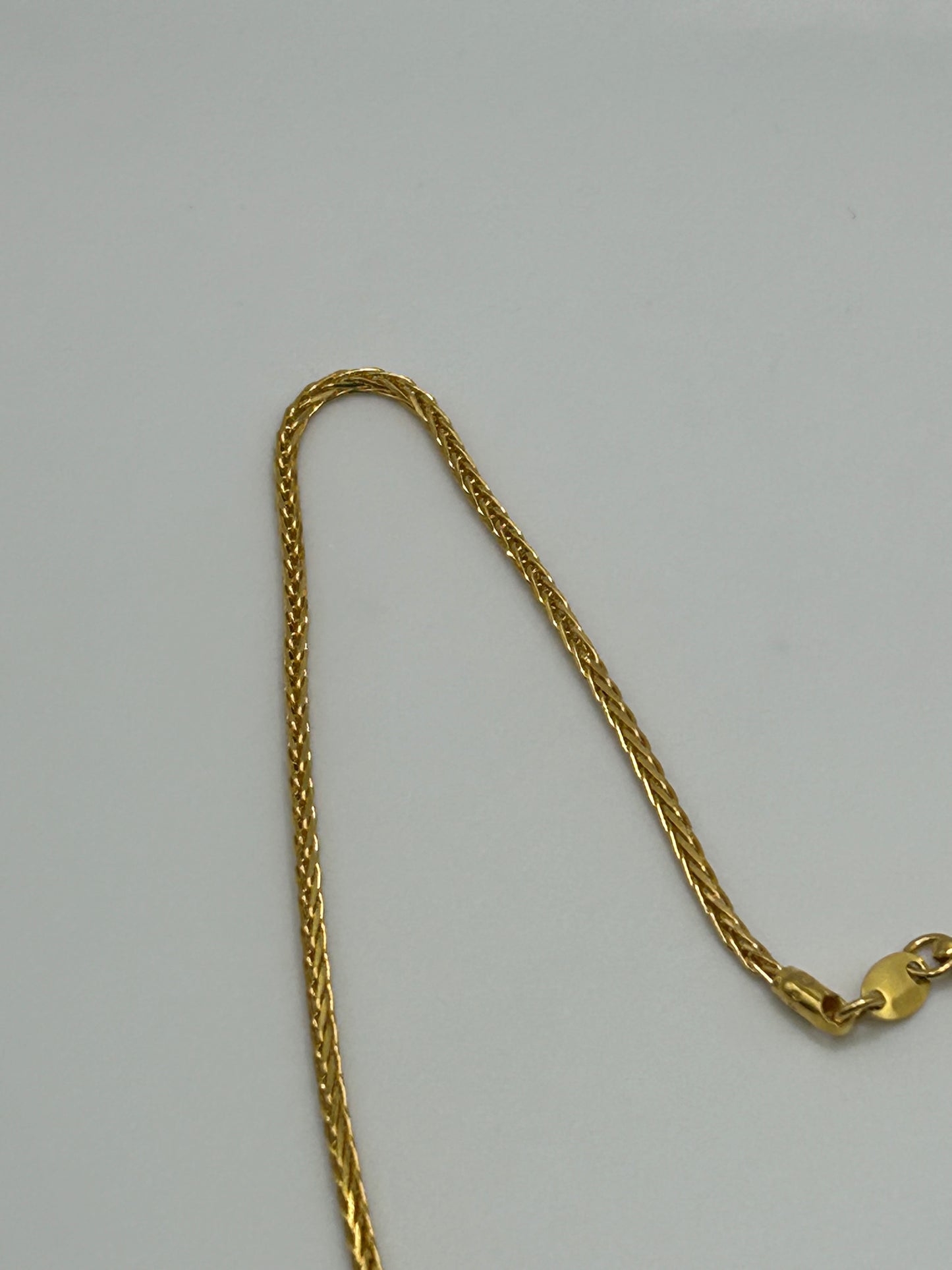 22ct Gold Chain 11.3 grams Hallmarked 20 inch