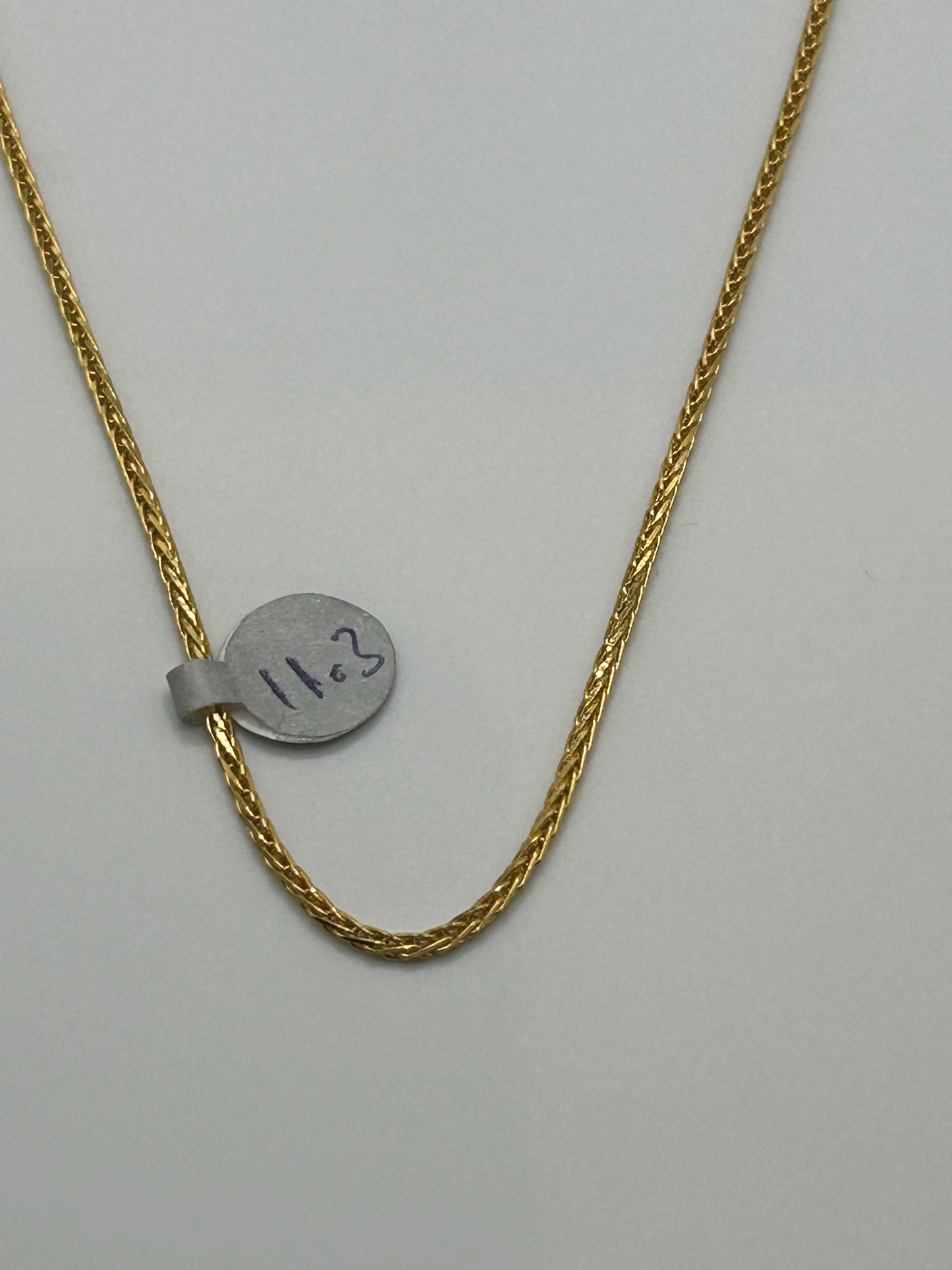 22ct Gold Chain 11.3 grams Hallmarked 20 inch