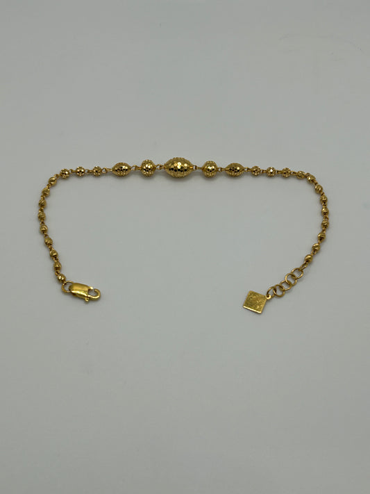 22ct Gold Bracelet 5.3 grams Hallmarked Ladies