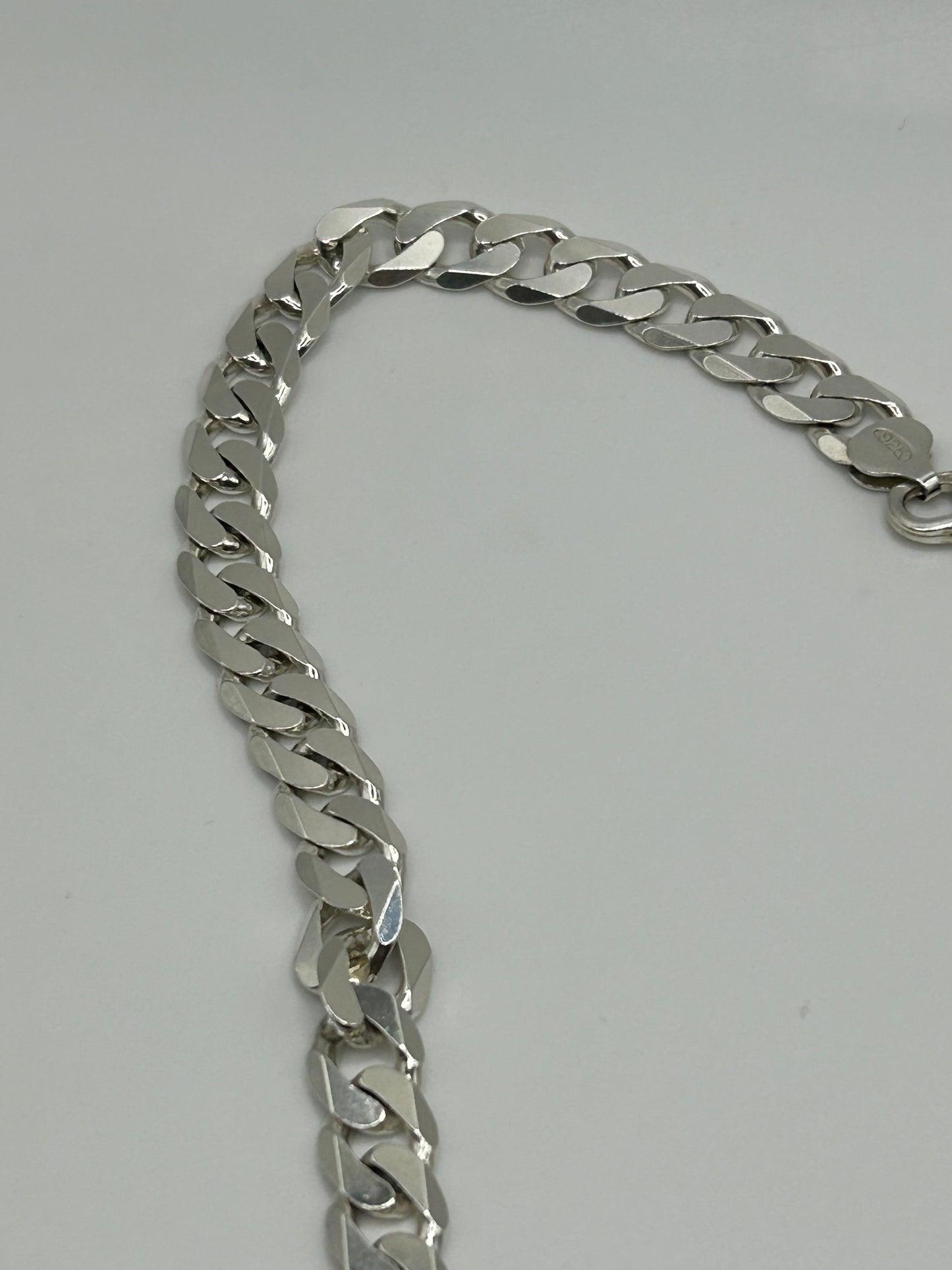 925 Silver Chain Curb 60.7 grams Hallmarked