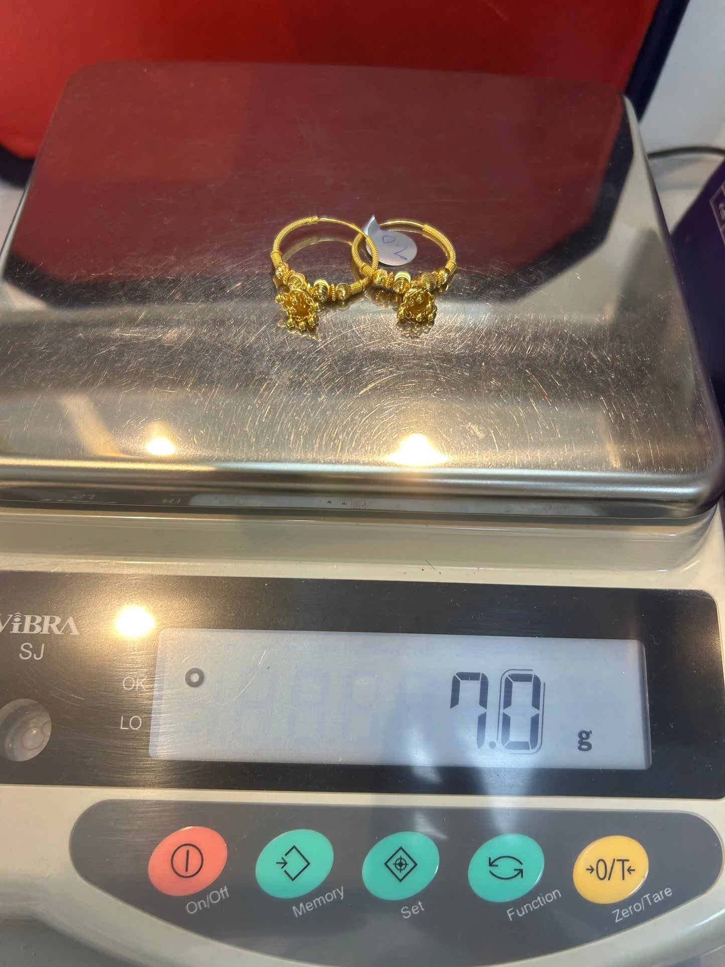 22ct Gold Earrings 7.0 grams Hallmarked