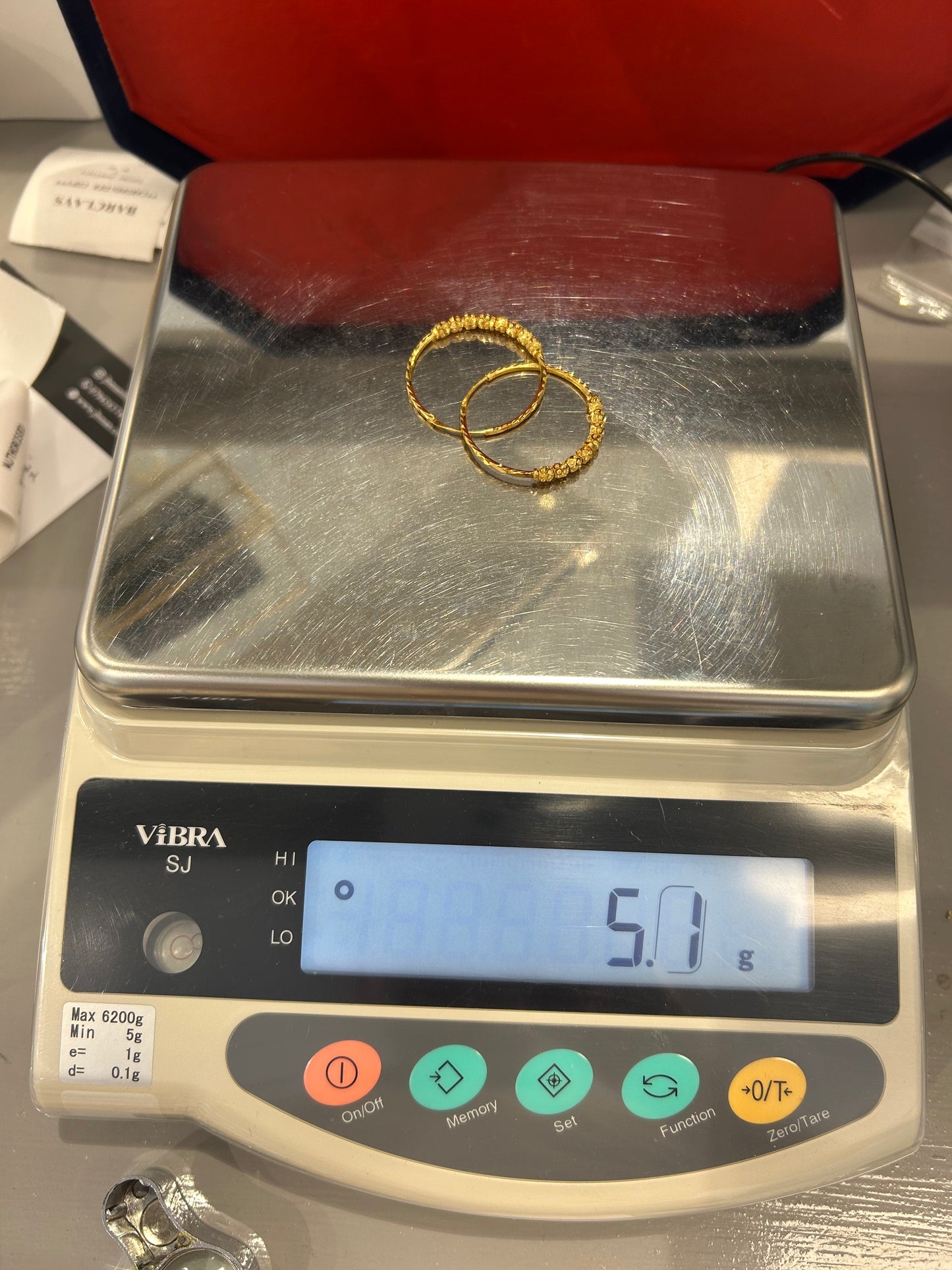 22ct Gold Earrings – 5.1g (Hallmarked)