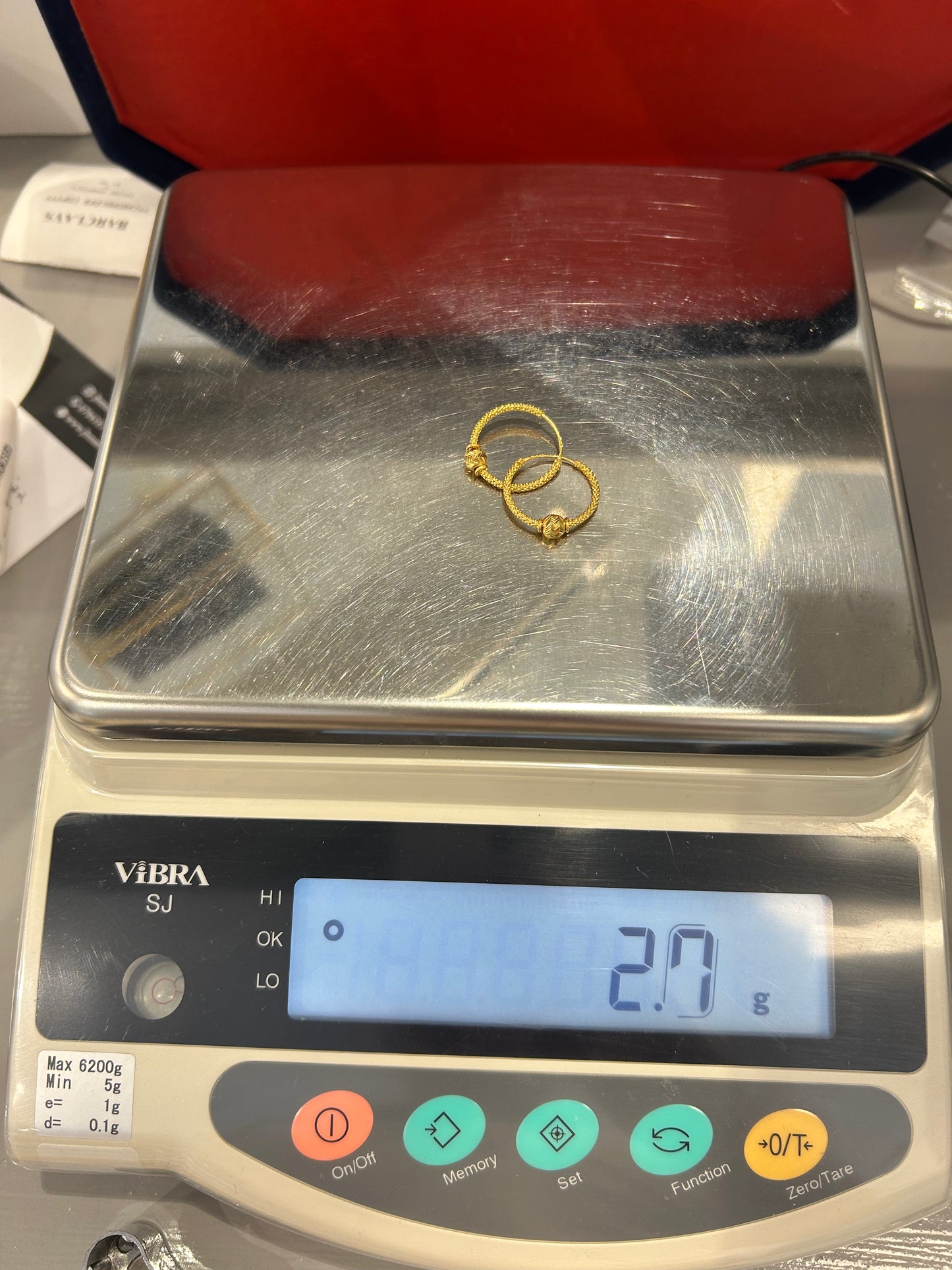 22ct Gold Earrings – 2.7g (Hallmarked)