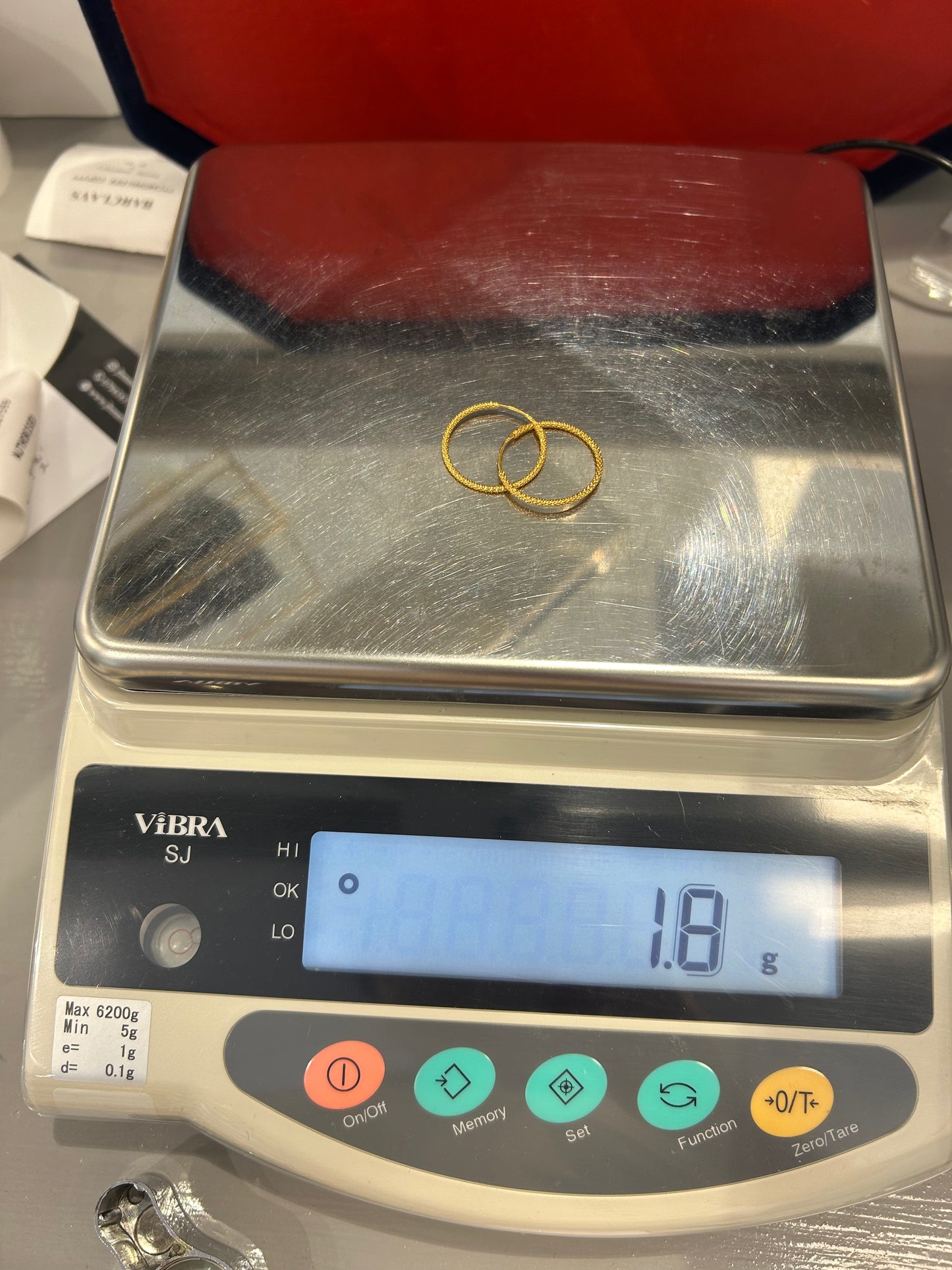 22ct Gold Earrings – 1.8g (Hallmarked)