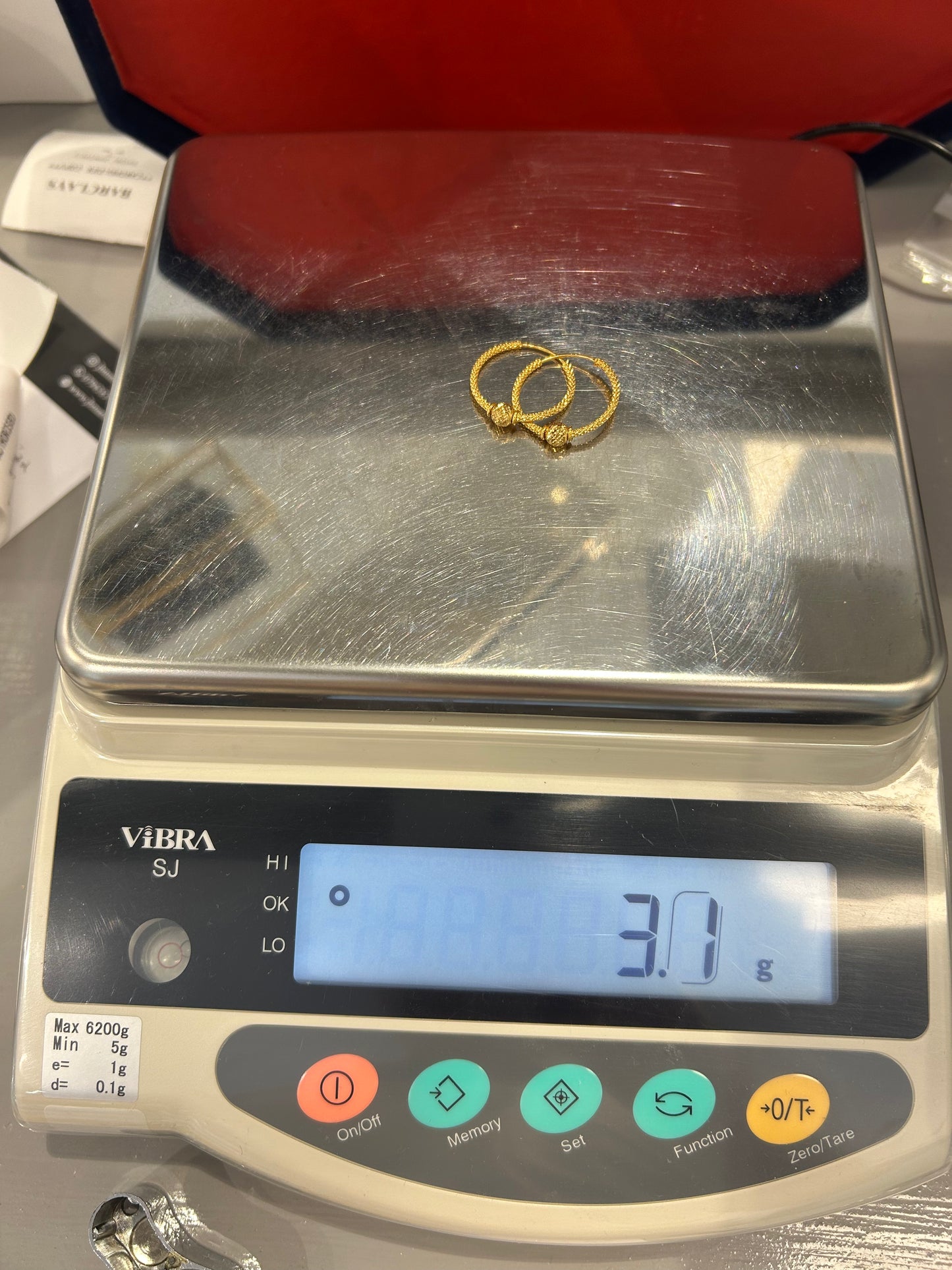 22ct Gold Earrings – 3.1g (Hallmarked)