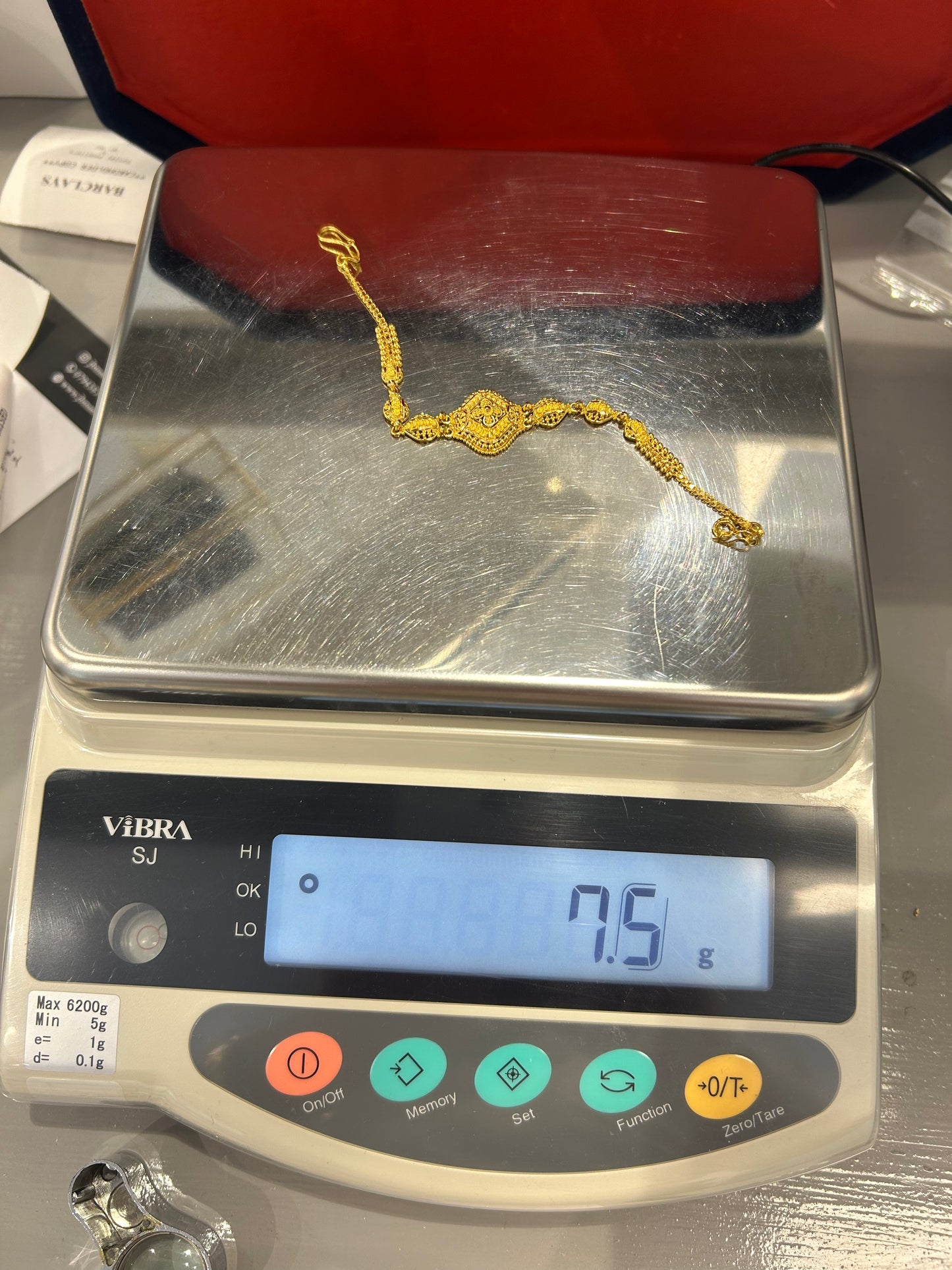 22ct Gold Bracelet – 7.5g – 7.5 Inch (Hallmarked)