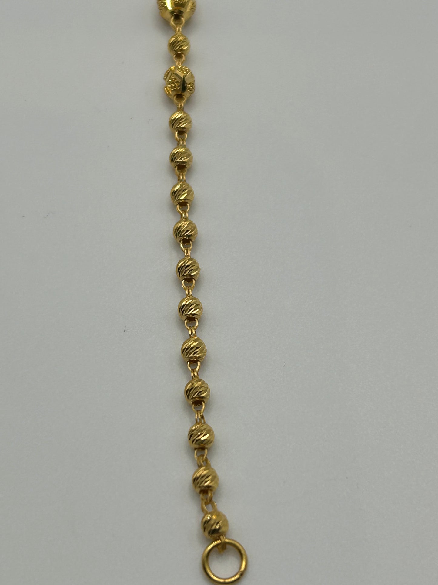 22ct Gold Bracelet - 5.6 grams (Hallmarked) 8 inch