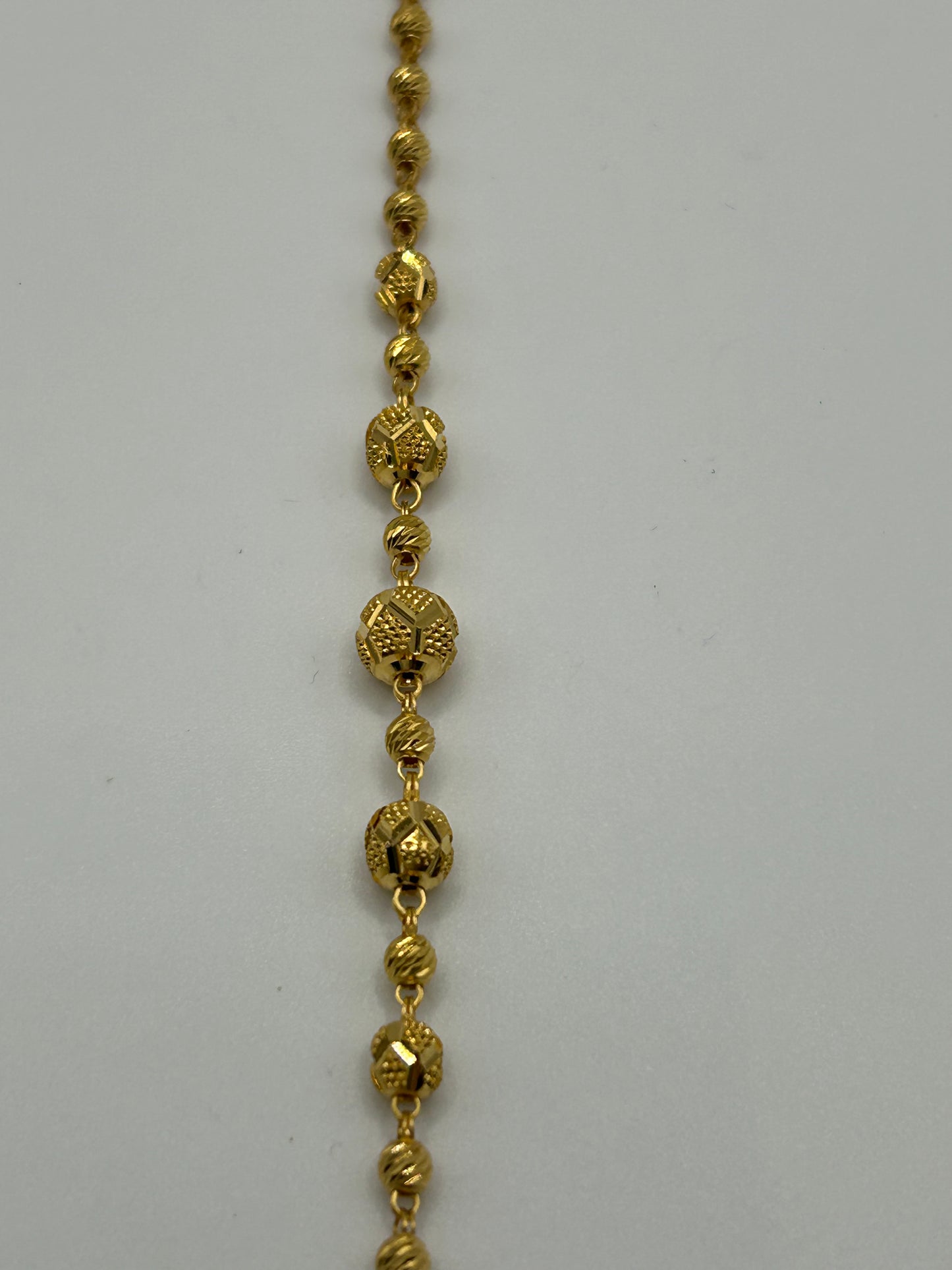 22ct Gold Bracelet - 5.6 grams (Hallmarked) 8 inch