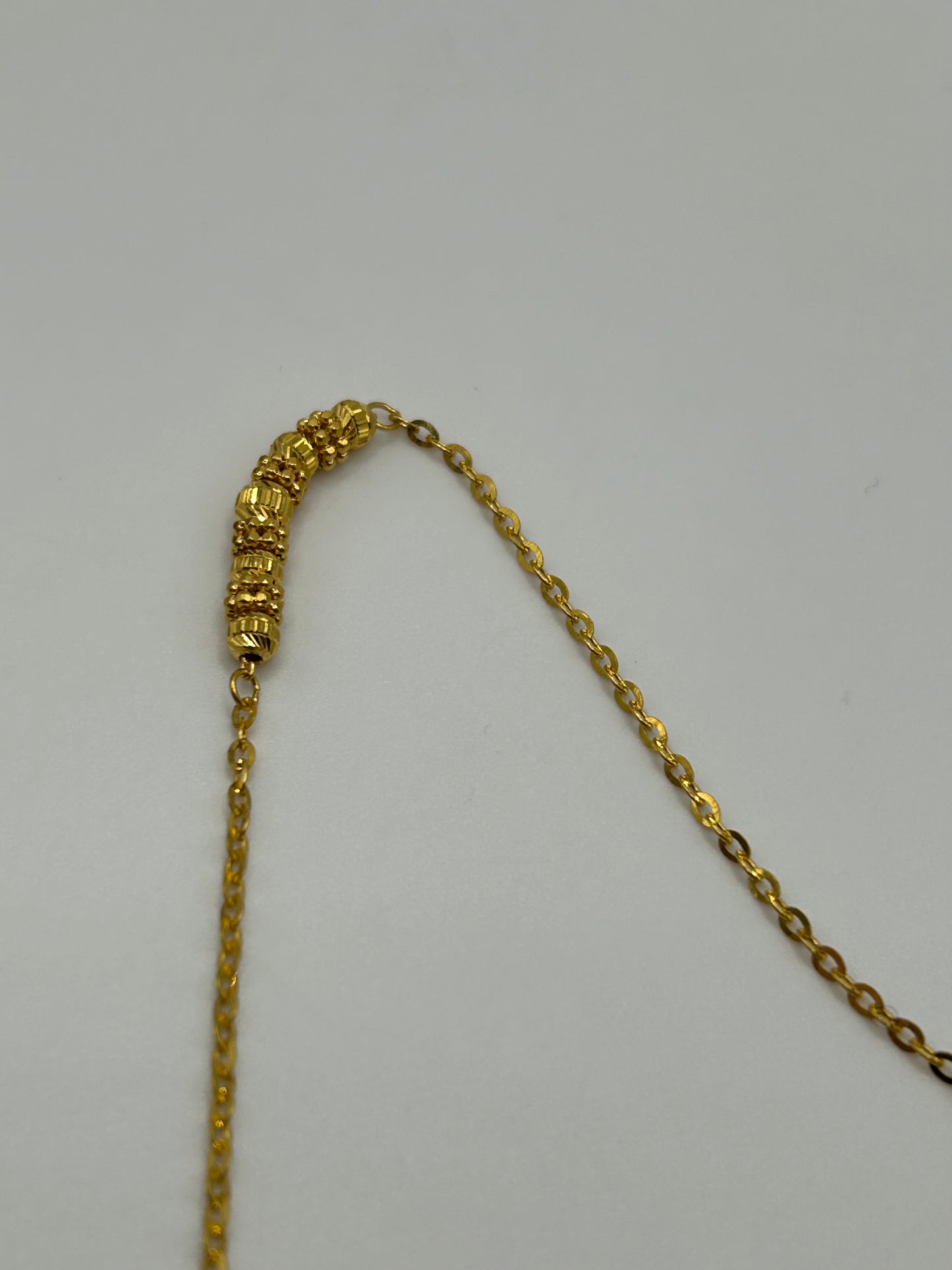 22ct Gold Bracelet - 2.3 grams, 7 inches (Hallmarked):