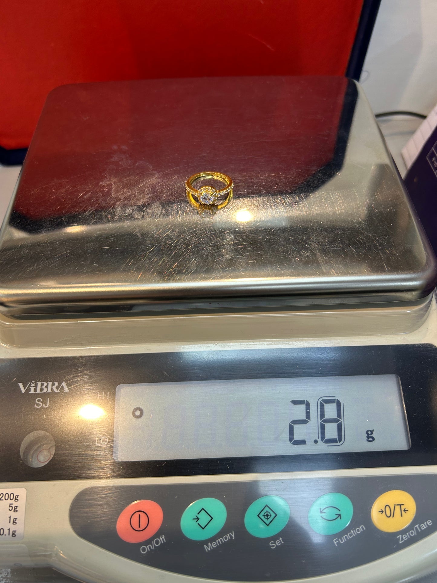 22ct Gold Ladies' Ring, 2.8g, Size M, Hallmarked – Free Insured Delivery + Gift
