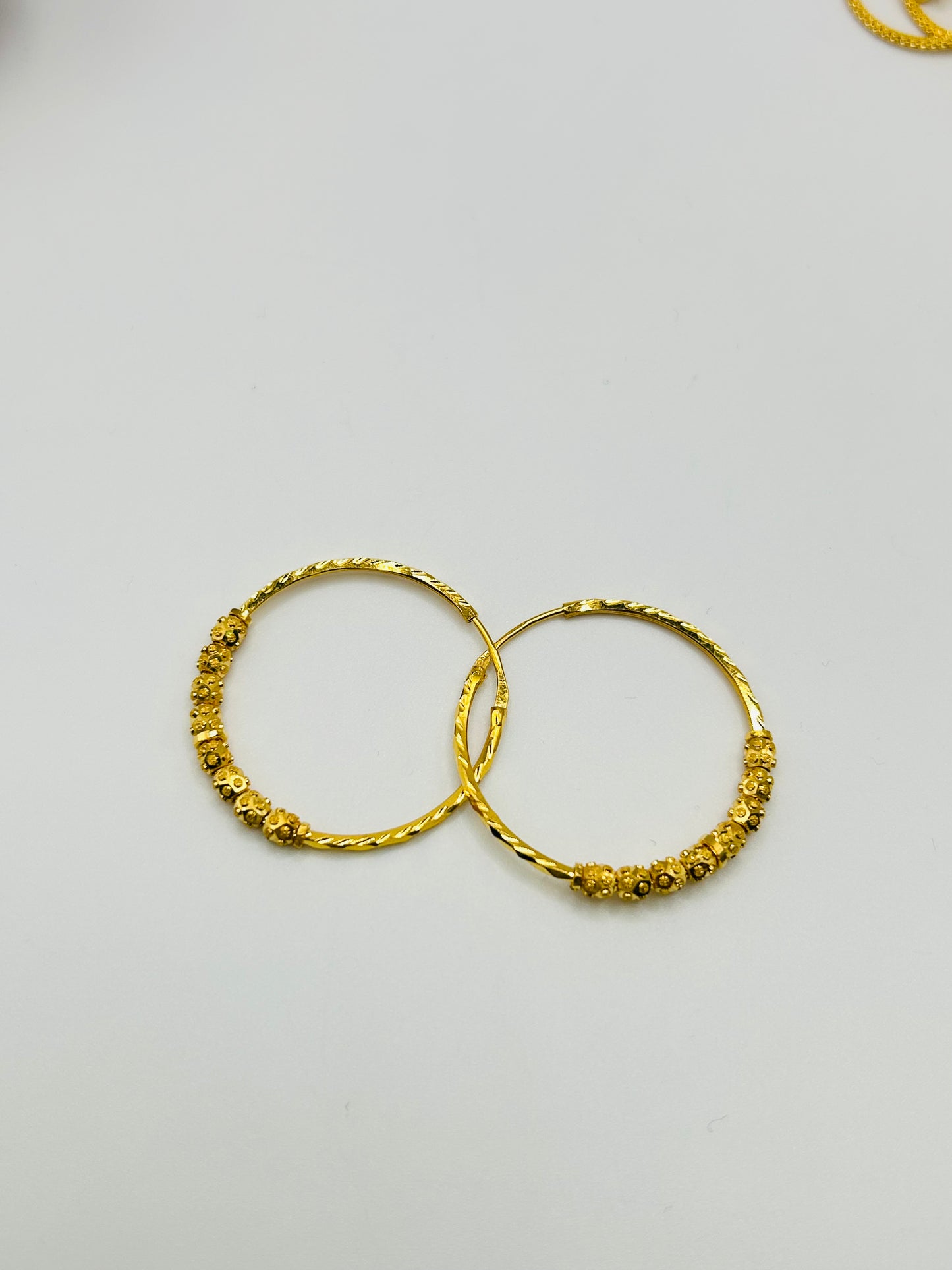 22ct Gold Earrings – 5.1g (Hallmarked)