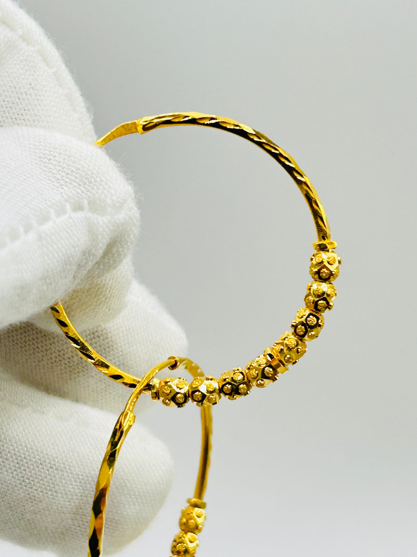 22ct Gold Earrings – 5.1g (Hallmarked)
