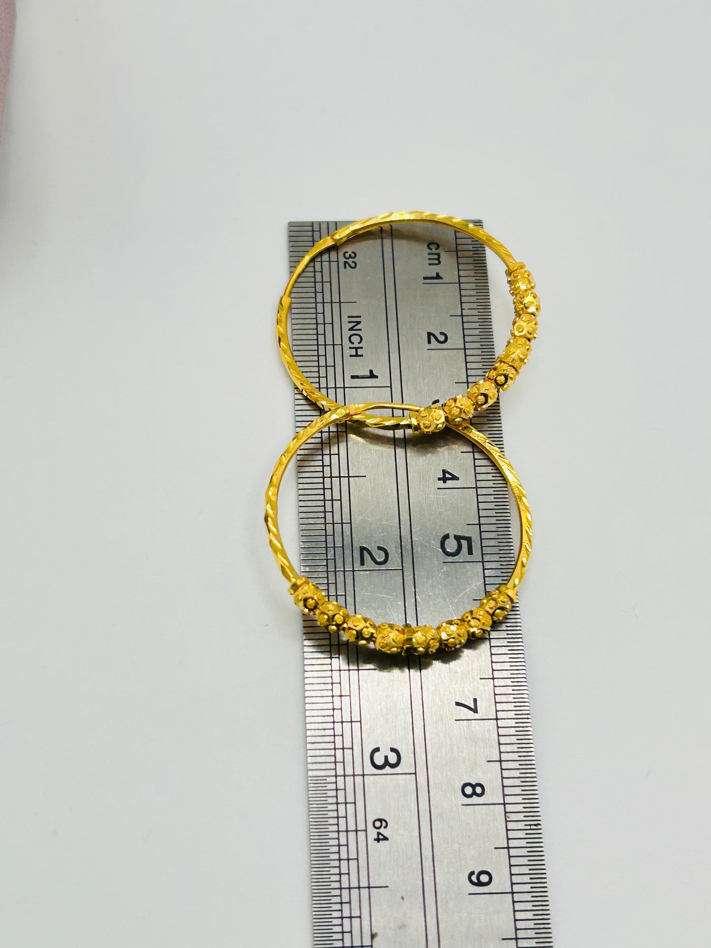 22ct Gold Earrings – 5.1g (Hallmarked)