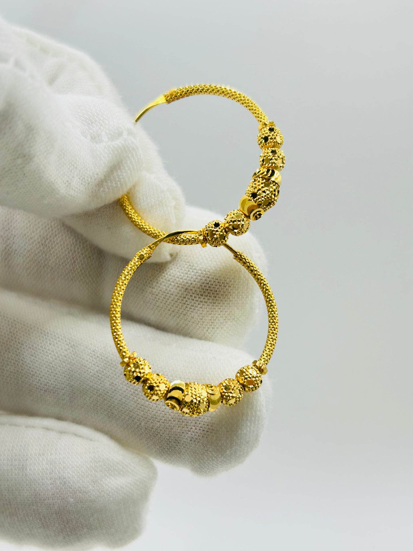 22ct Gold Earrings – 4.2g (Hallmarked)