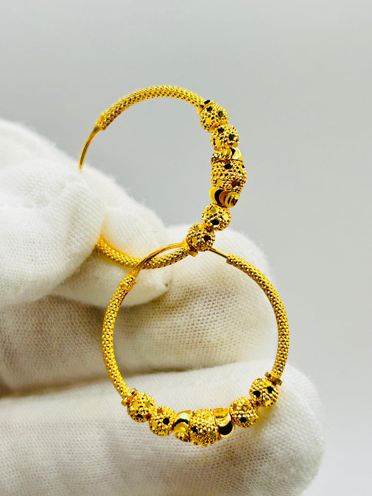 22ct Gold Earrings – 4.2g (Hallmarked)
