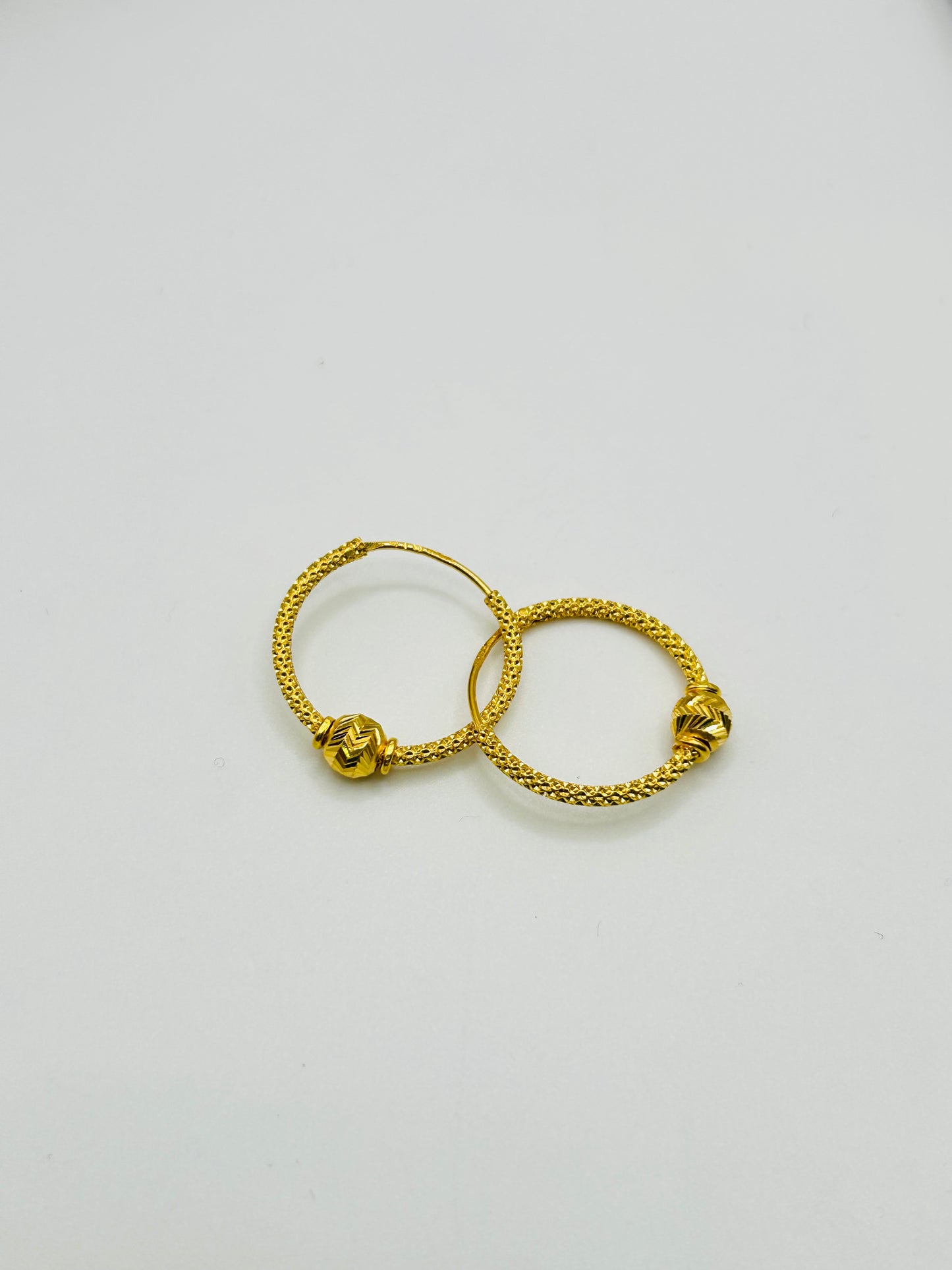 22ct Gold Earrings – 2.7g (Hallmarked)