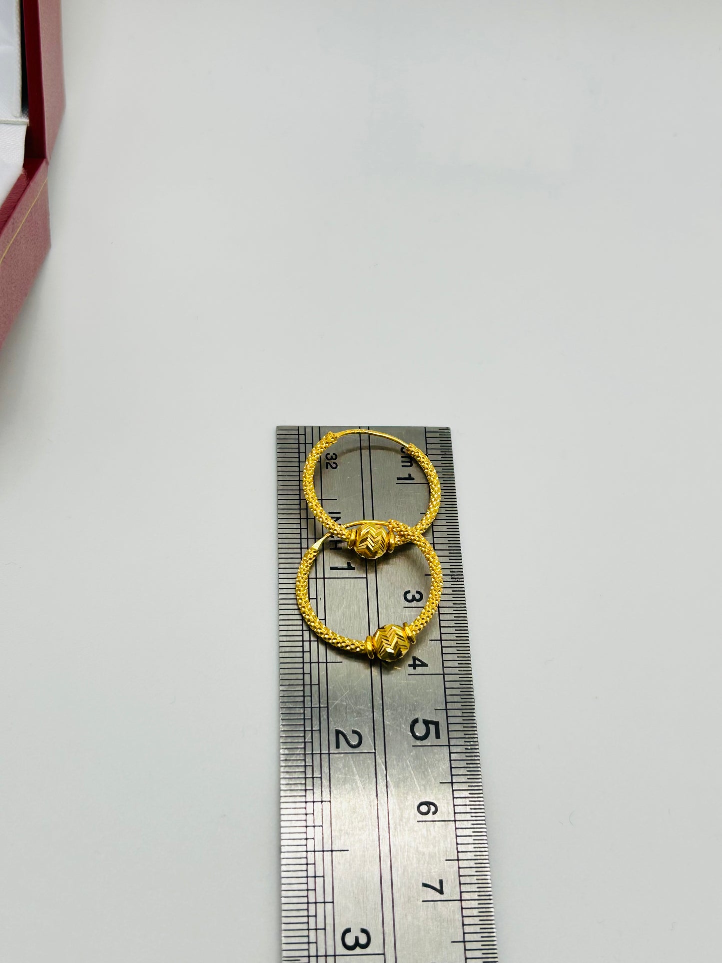 22ct Gold Earrings – 2.7g (Hallmarked)