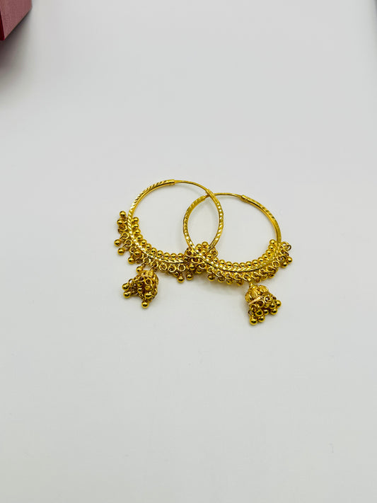 22ct Gold Earrings – 7.7g (Hallmarked)