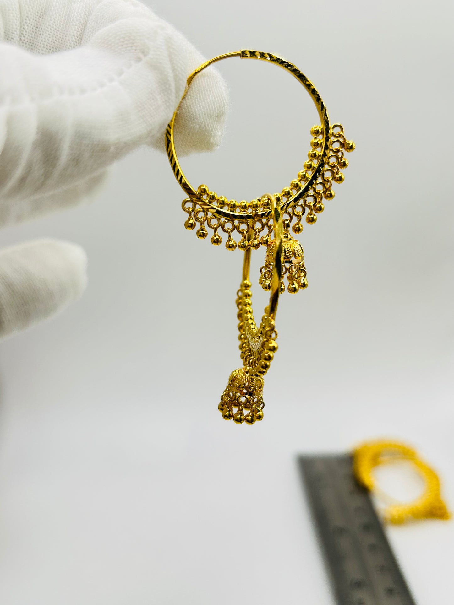 22ct Gold Earrings – 7.7g (Hallmarked)