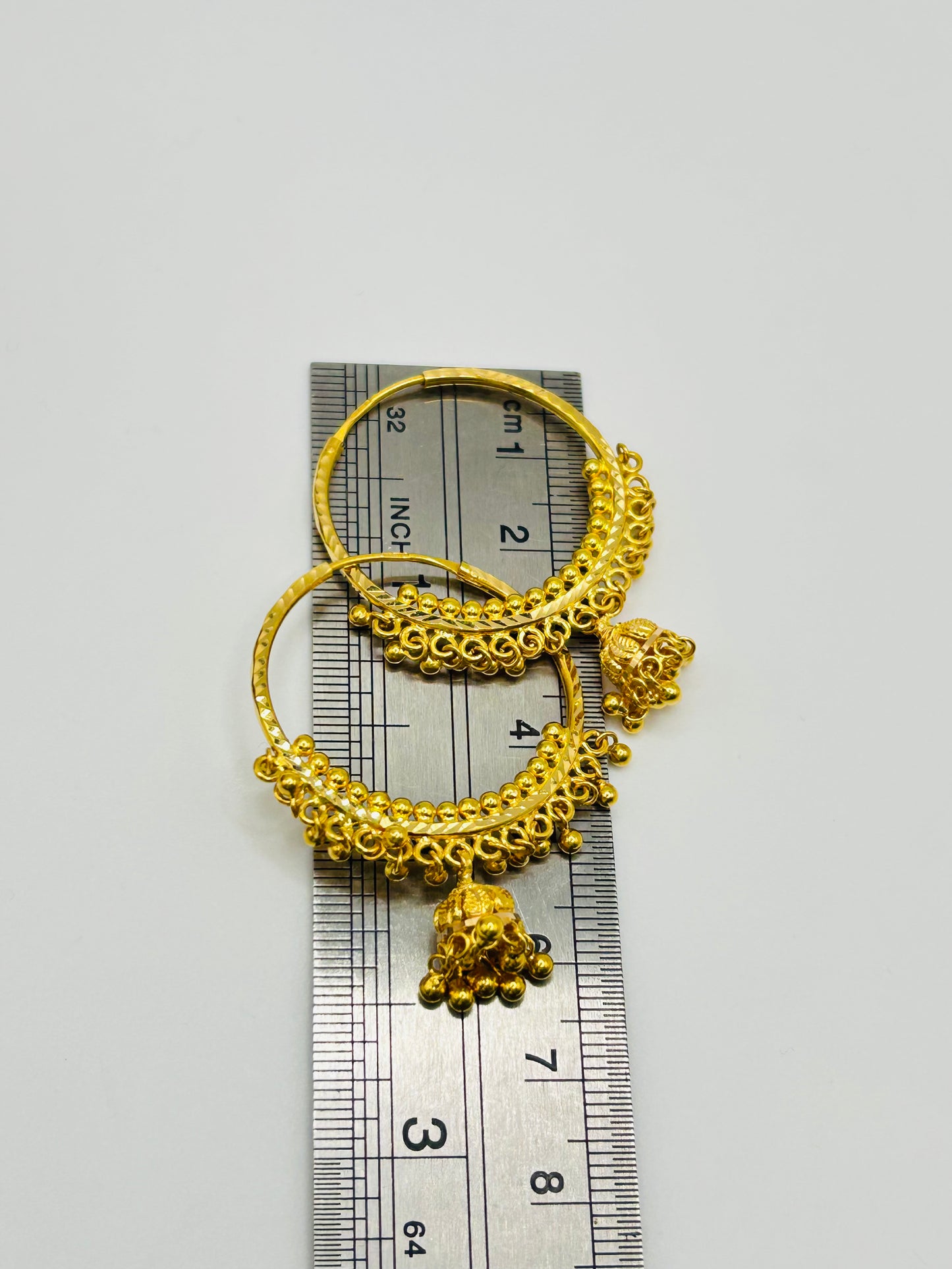 22ct Gold Earrings – 7.7g (Hallmarked)