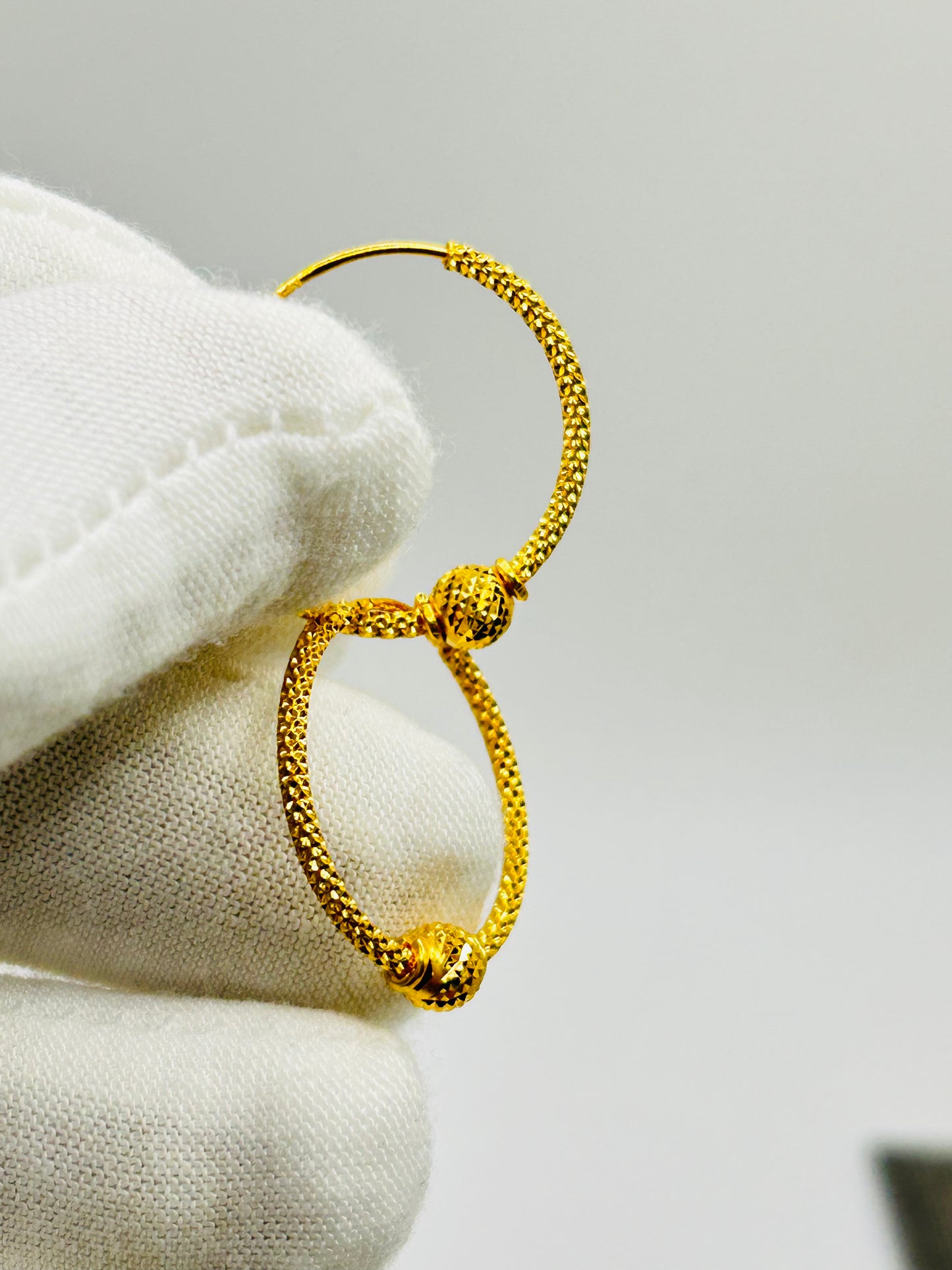 22ct Gold Earrings – 3.1g (Hallmarked)