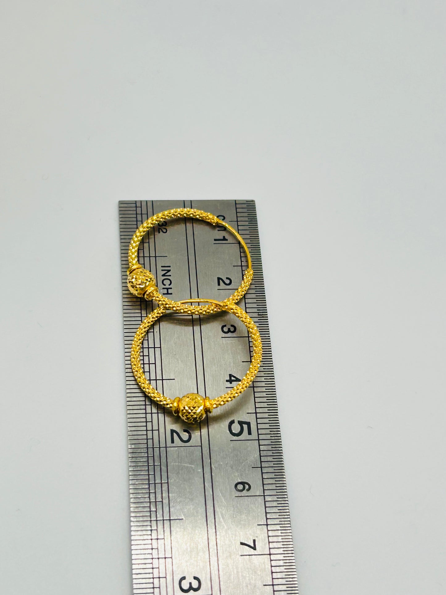 22ct Gold Earrings – 3.1g (Hallmarked)