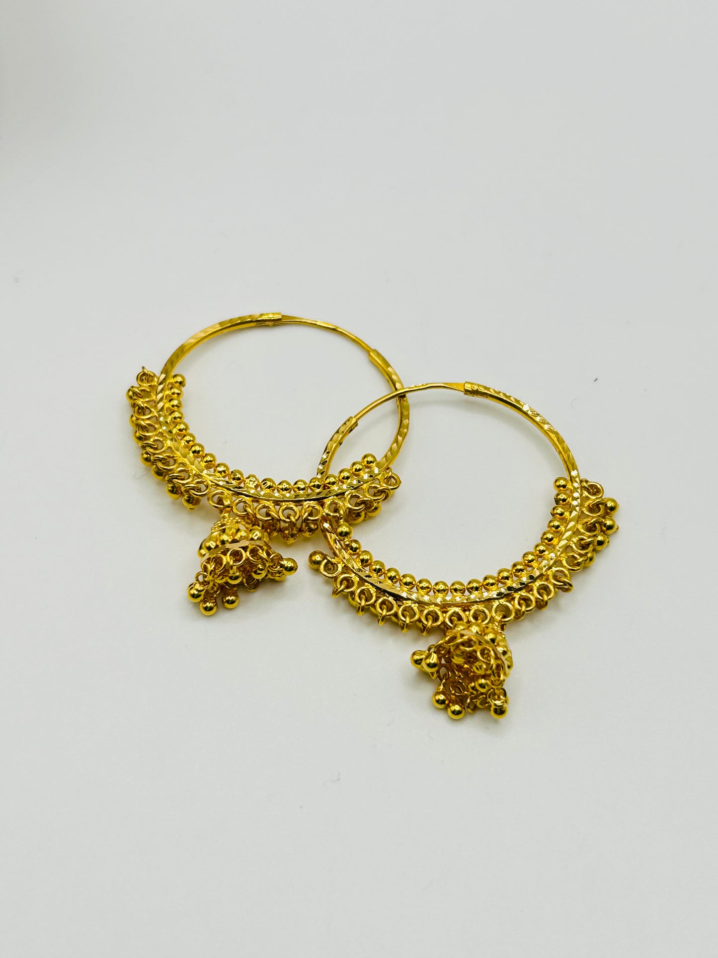22ct Gold Earrings – 10.8g (Hallmarked)