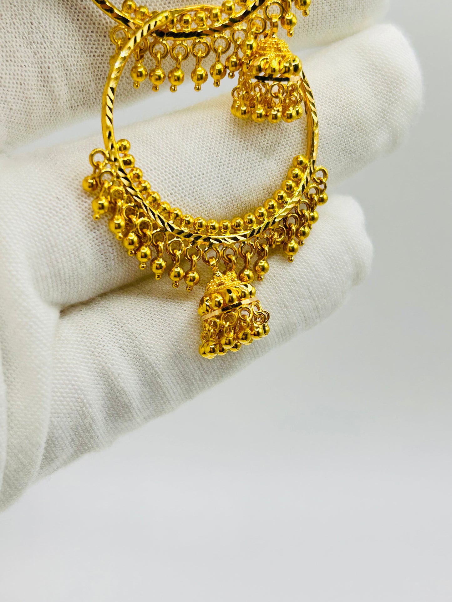 22ct Gold Earrings – 10.8g (Hallmarked)