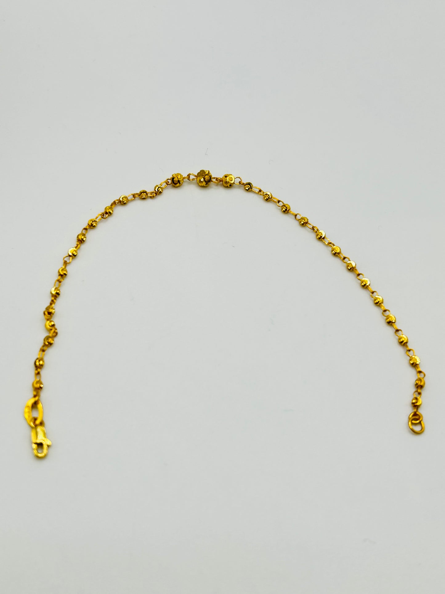 22ct Gold Bracelet – 2.7g – 7.5 Inch (Hallmarked)