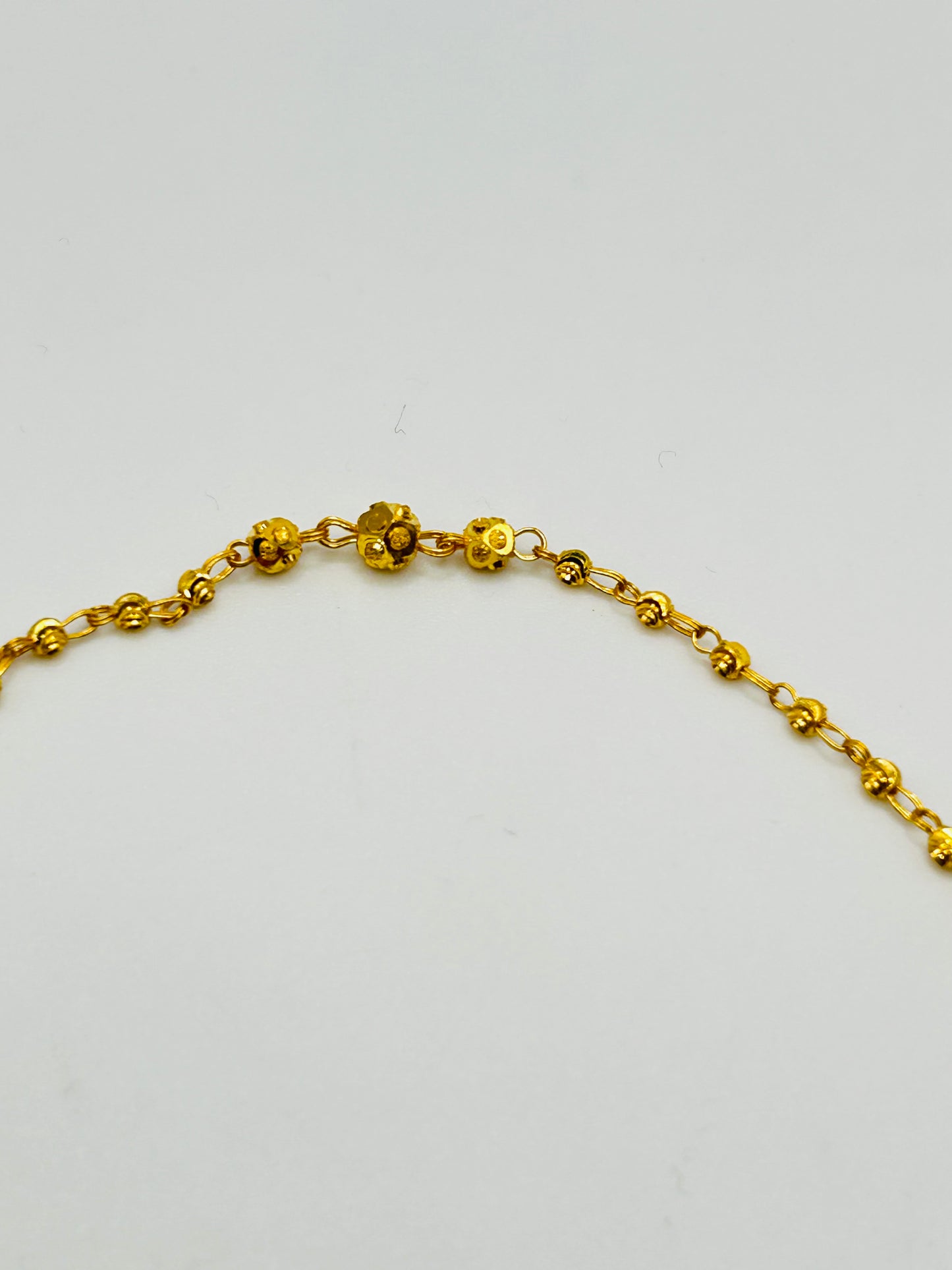 22ct Gold Bracelet – 2.7g – 7.5 Inch (Hallmarked)