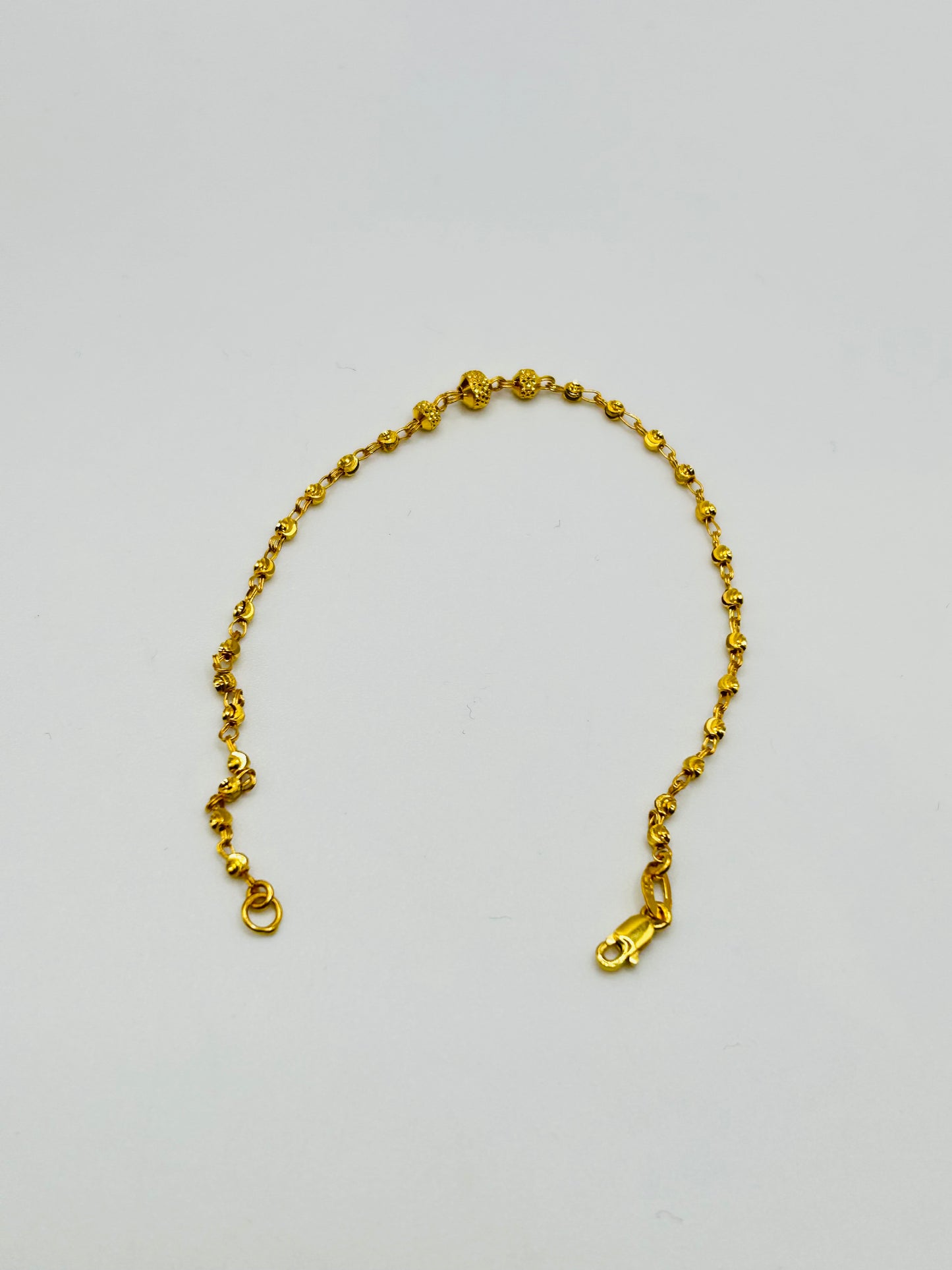 22ct Gold Bracelet – 2.7g – 7.5 Inch (Hallmarked)