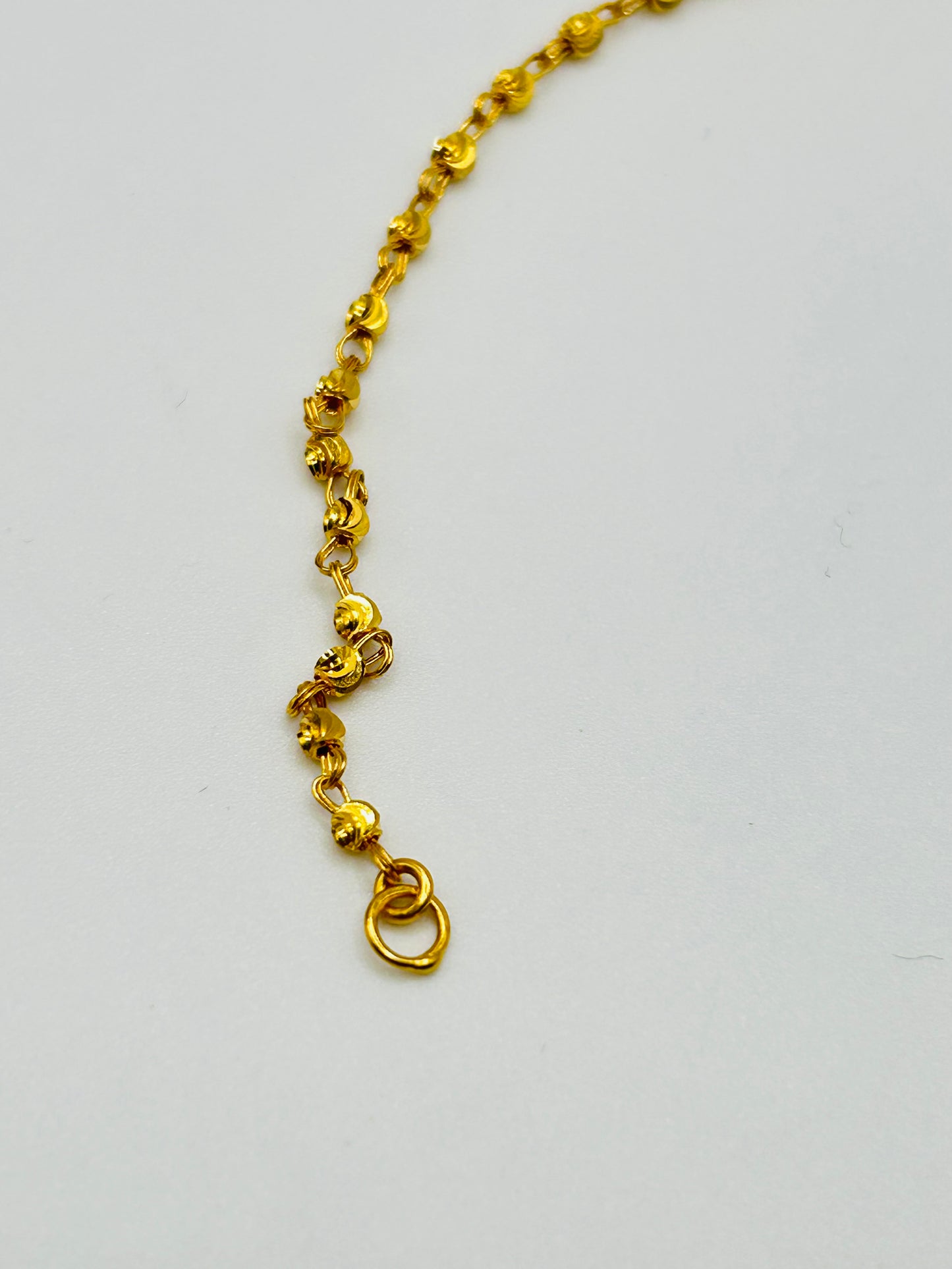 22ct Gold Bracelet – 2.7g – 7.5 Inch (Hallmarked)