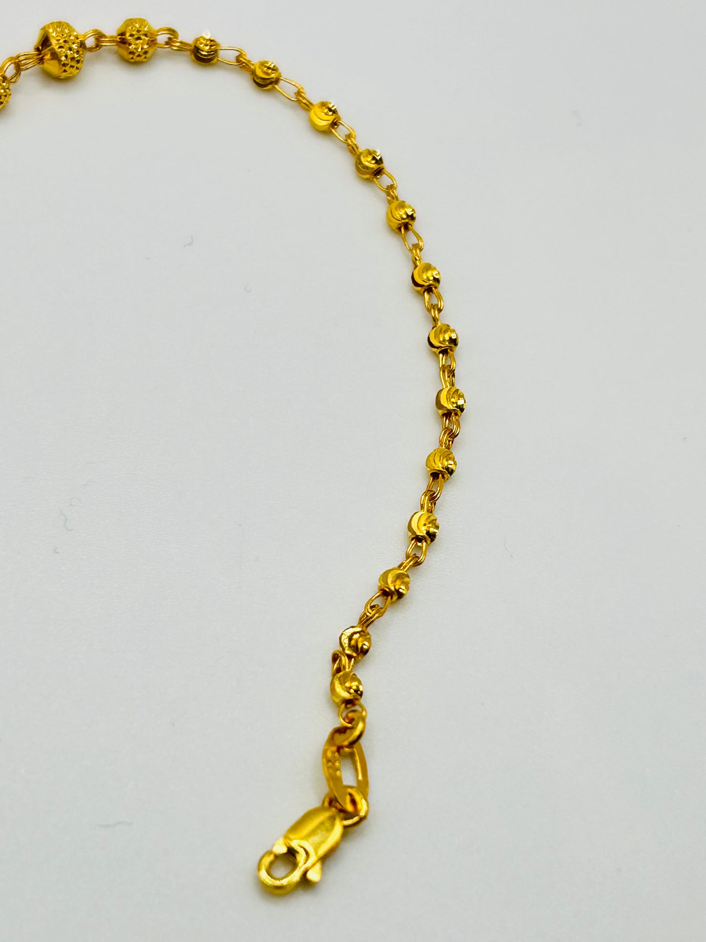 22ct Gold Bracelet – 2.7g – 7.5 Inch (Hallmarked)