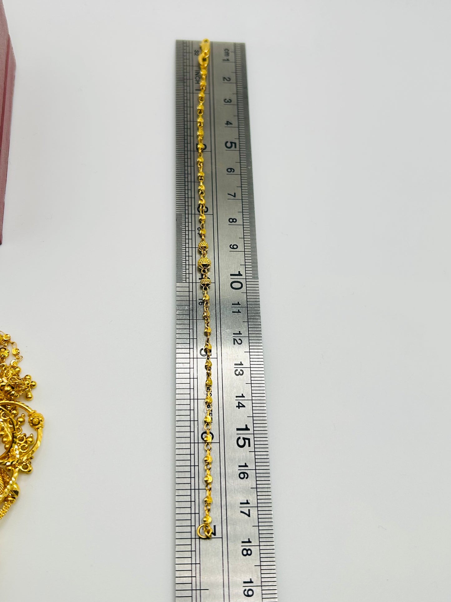 22ct Gold Bracelet – 2.7g – 7.5 Inch (Hallmarked)