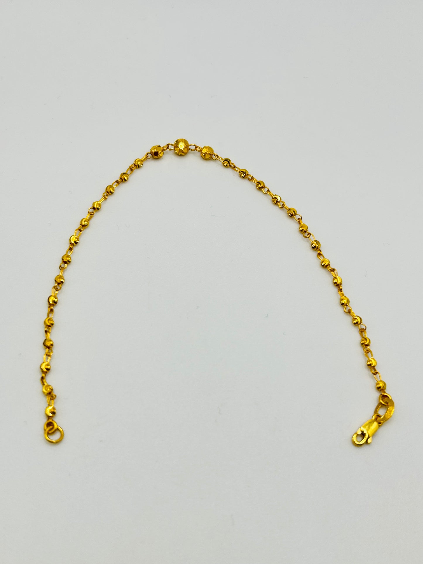 22ct Gold Bracelet – 2.7g – 7.5 Inch (Hallmarked)