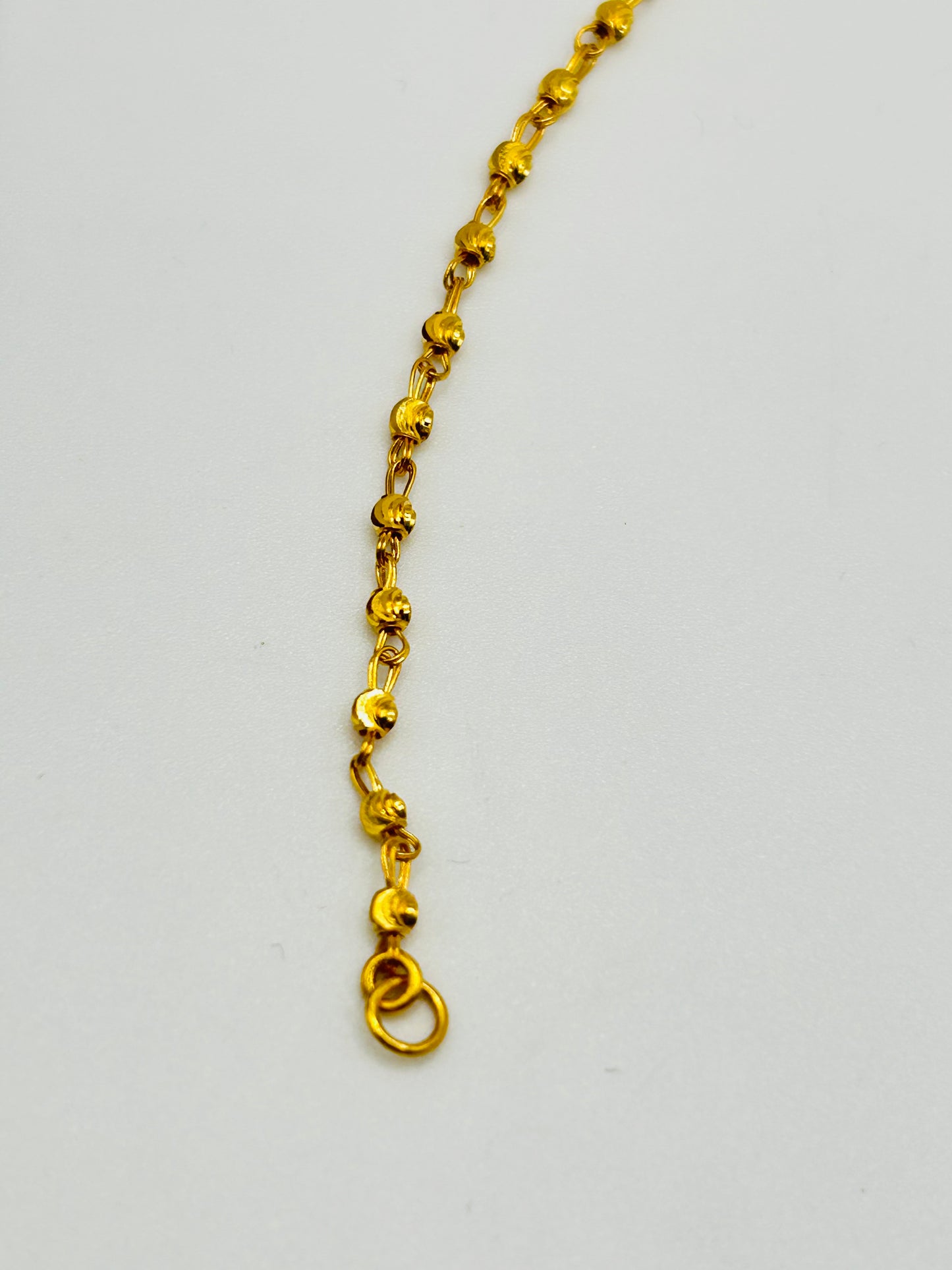 22ct Gold Bracelet – 2.7g – 7.5 Inch (Hallmarked)