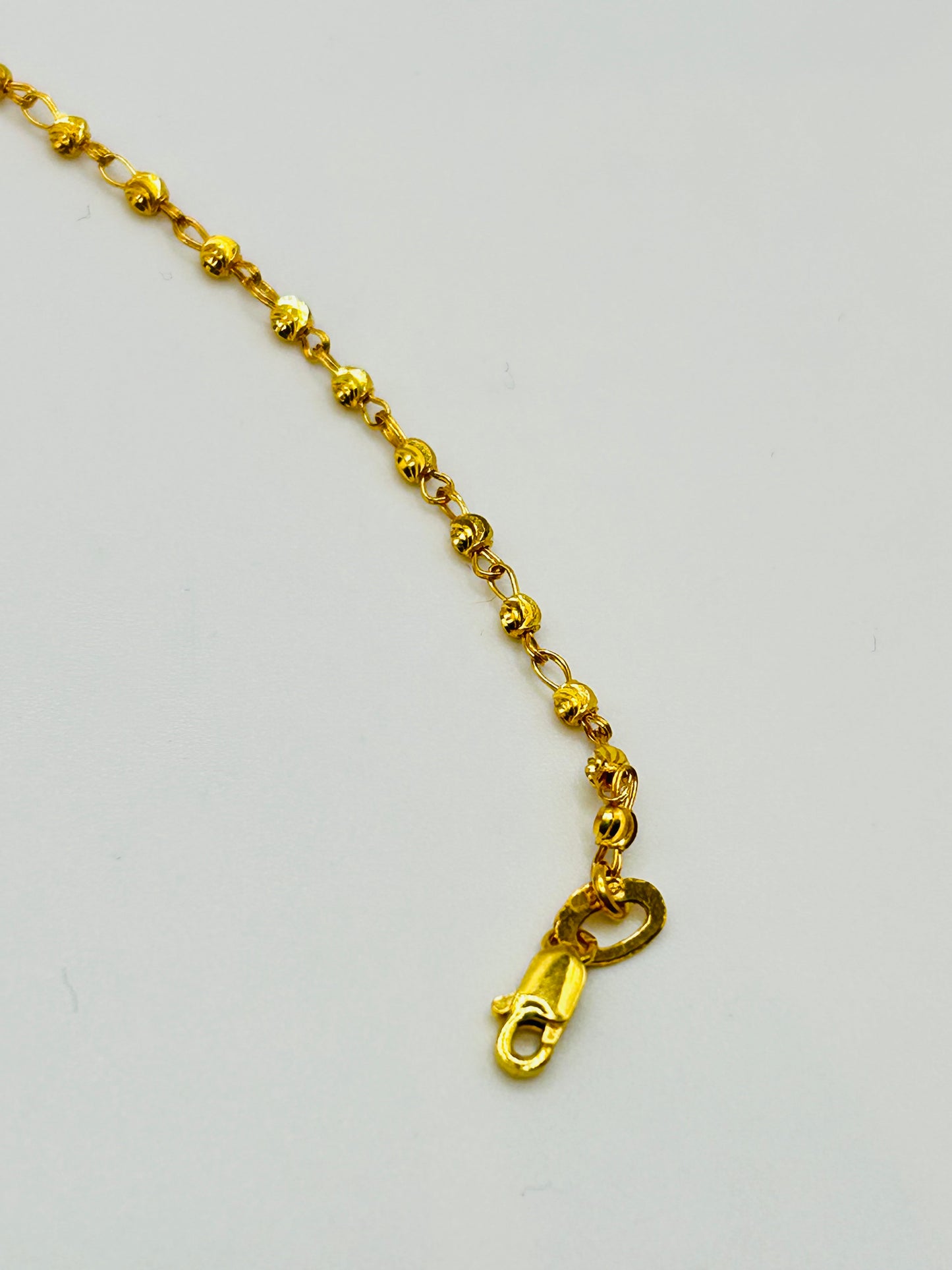 22ct Gold Bracelet – 2.7g – 7.5 Inch (Hallmarked)