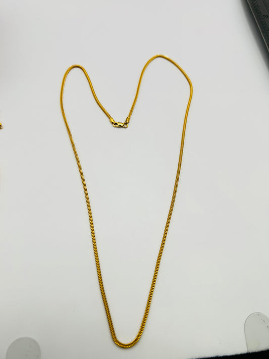 22ct Gold Chain – 6.4g – 20 Inch (Hallmarked)