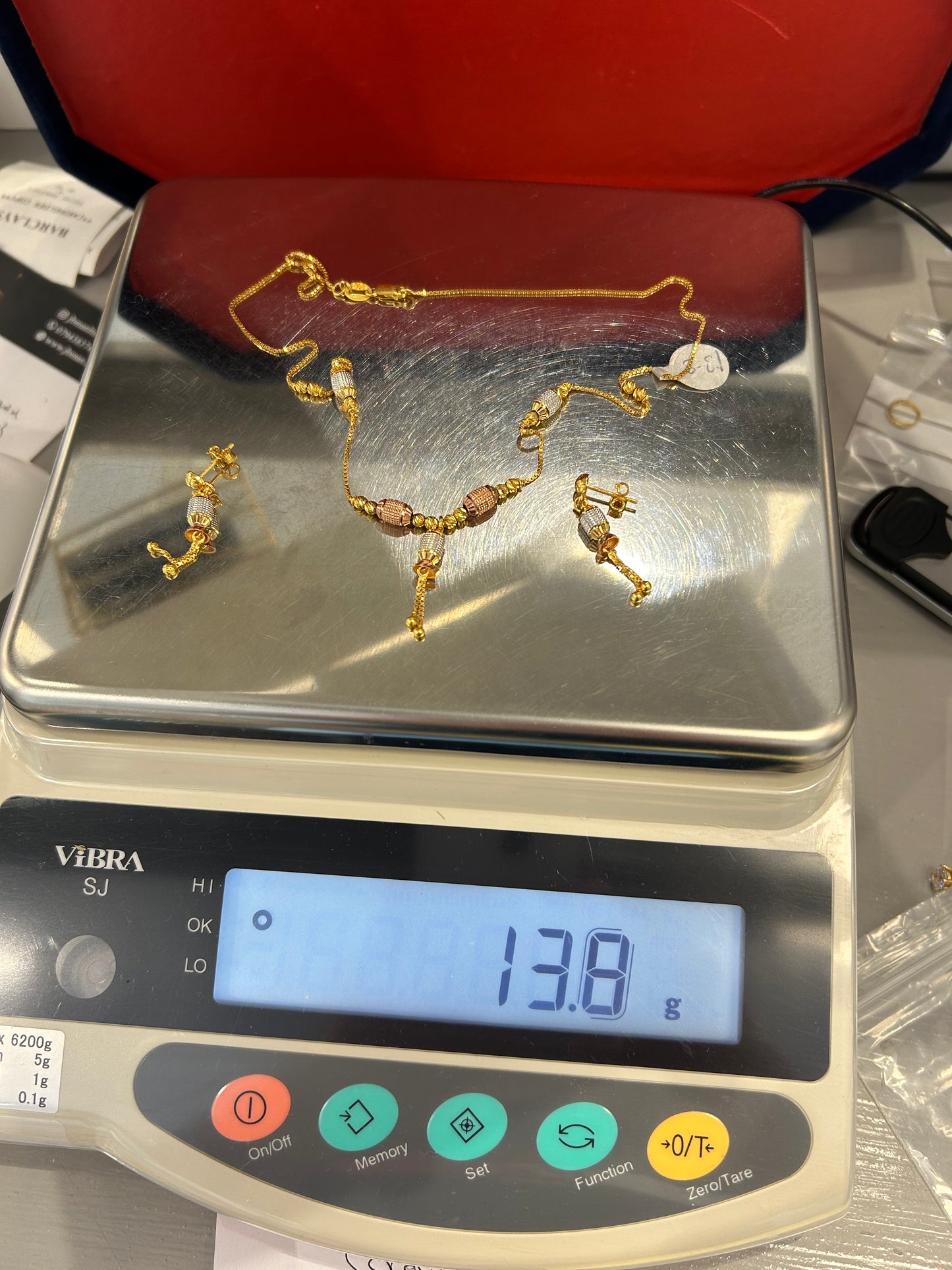 22ct Gold Bridal Set – 13.8g (Hallmarked)