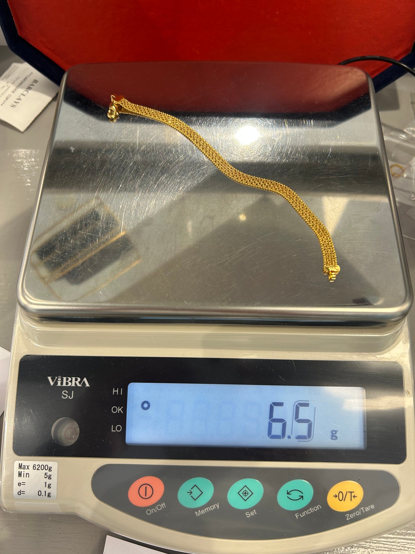 22ct Gold Bracelet – 6.5g – 7 Inch (Hallmarked)