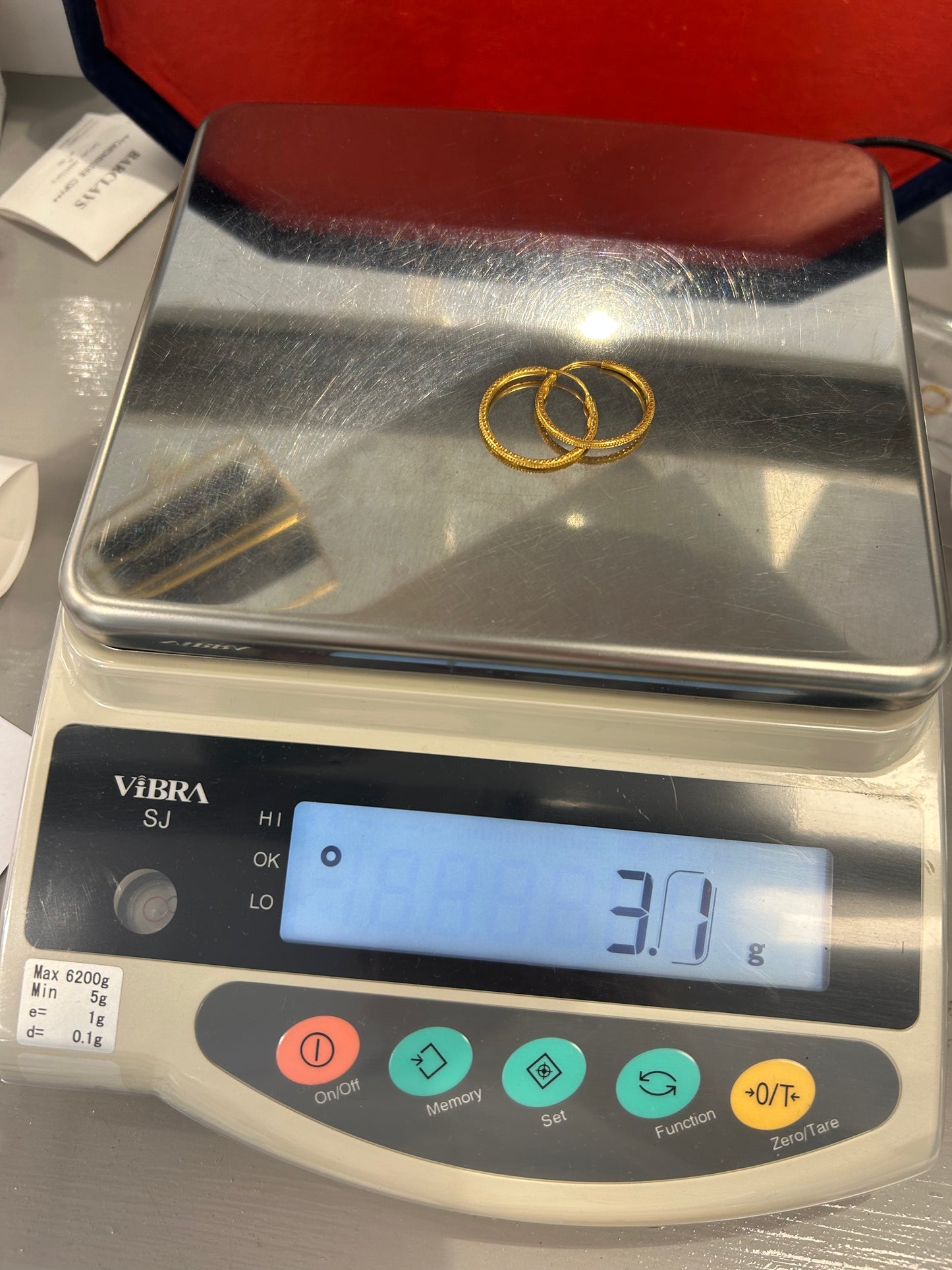 22ct Gold Earrings / Balia – 3.1g (Hallmarked)