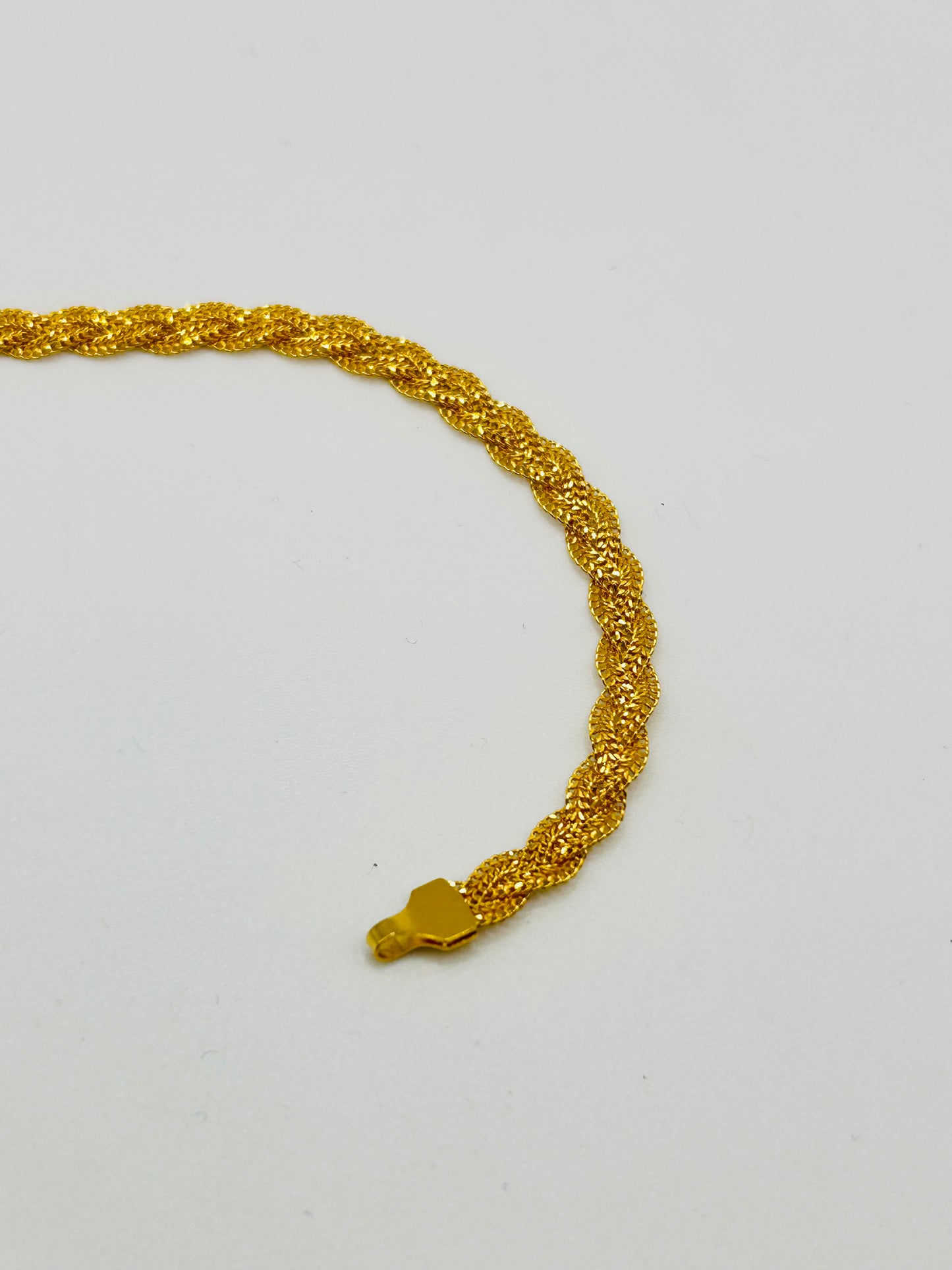 22ct Gold Bracelet – 4.6g – 7.5 Inch (Hallmarked)